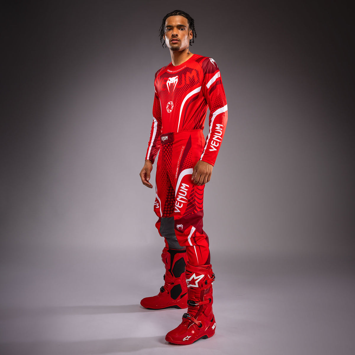 Pantalon de Motorsports Venum MX Challenger - Rouge