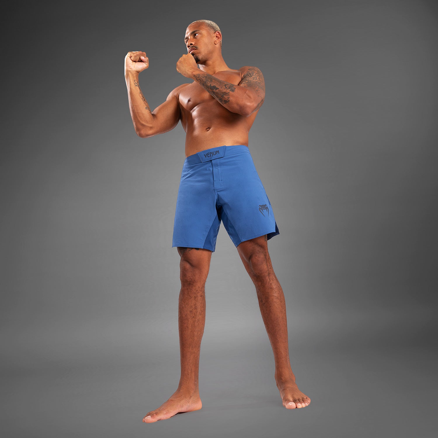 Short de combat pour homme Venum Contender - Bleu - product-type_Shorts de MMA