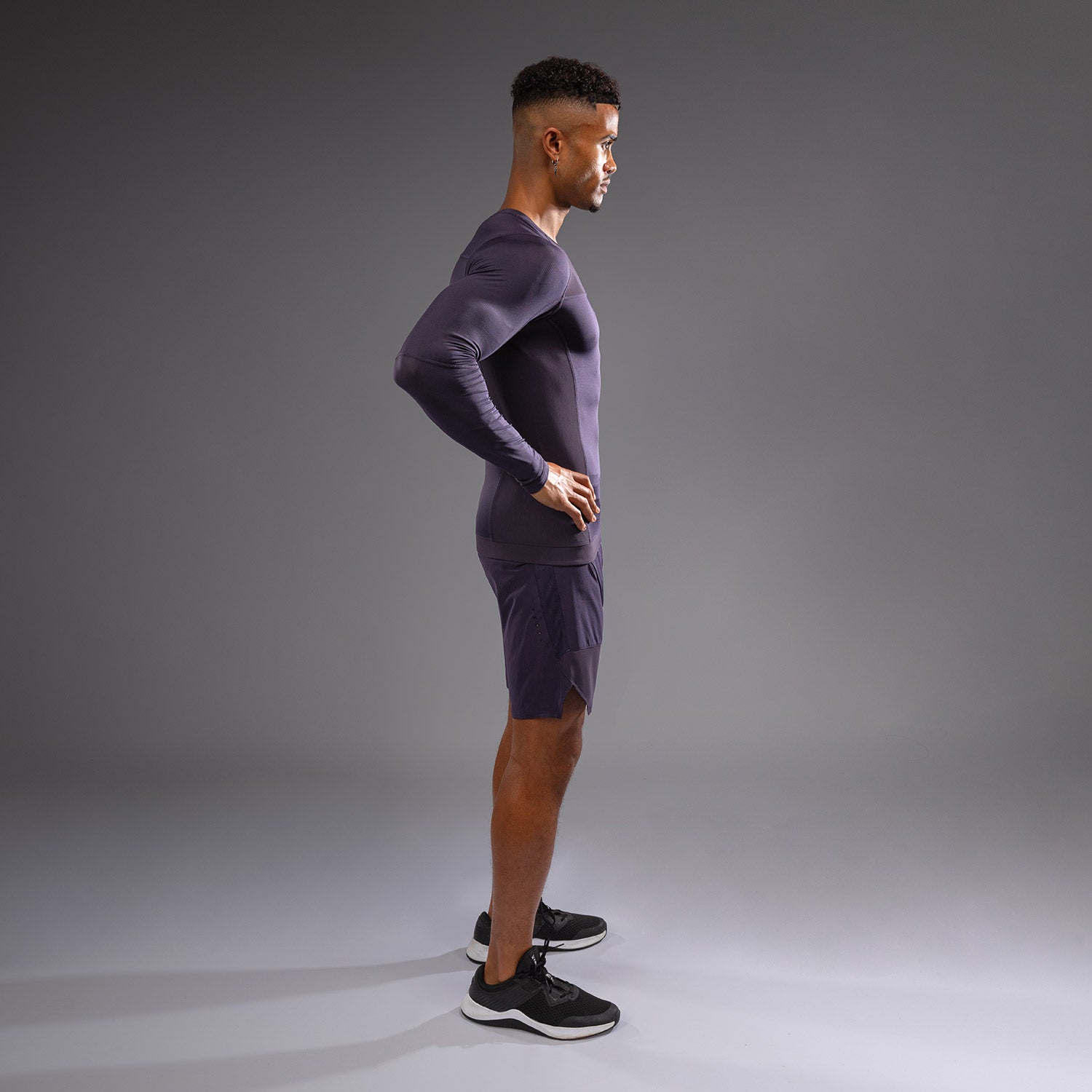Rashguard à Manches Longues Venum G-Fit Air pour Hommes - Violet Intense - product-type_T-Shirts de Compression