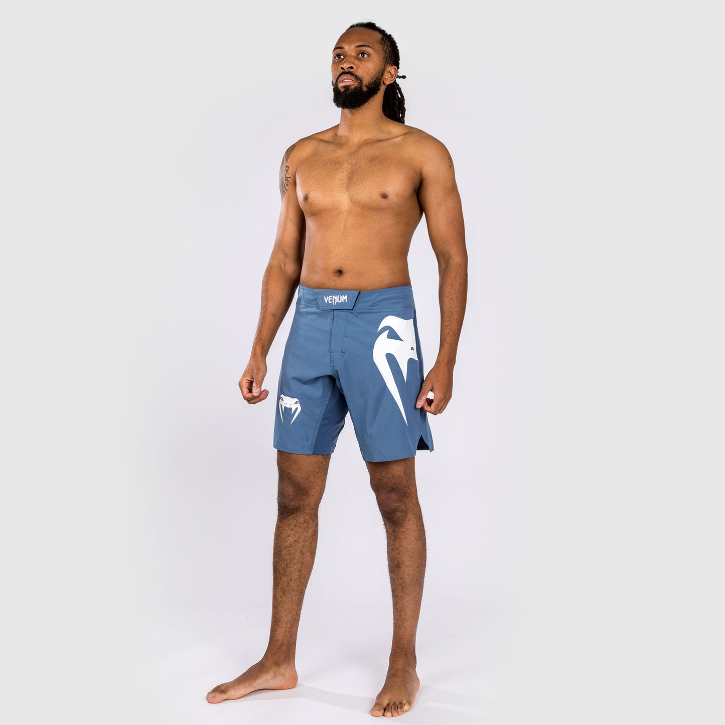 Short de combat Venum Light 5.0 - Bleu/Blanc - product-type_Shorts de MMA