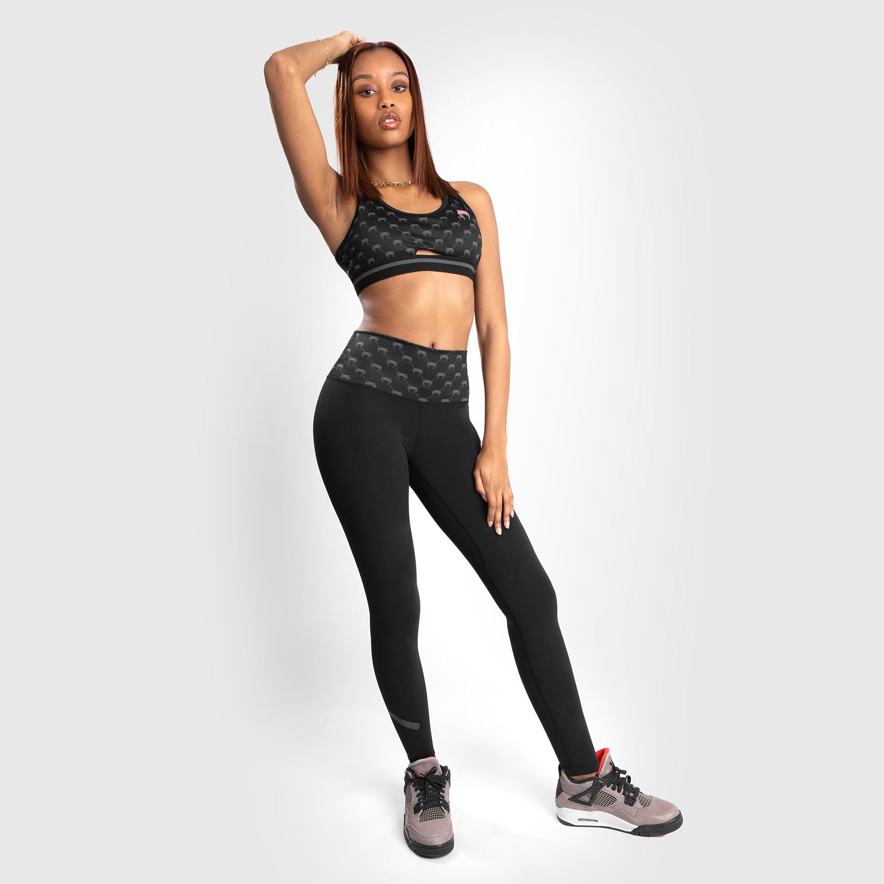 Legging Venum Monogram - Pour Femme - Noir/Or rose - product-type_Leggings