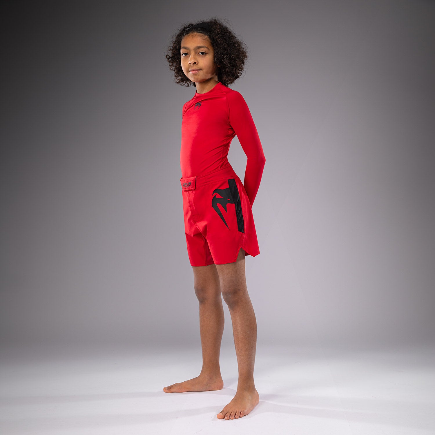 Short de combat pour Enfants Venum Light - Rouge Cerise - product-type_Shorts de MMA
