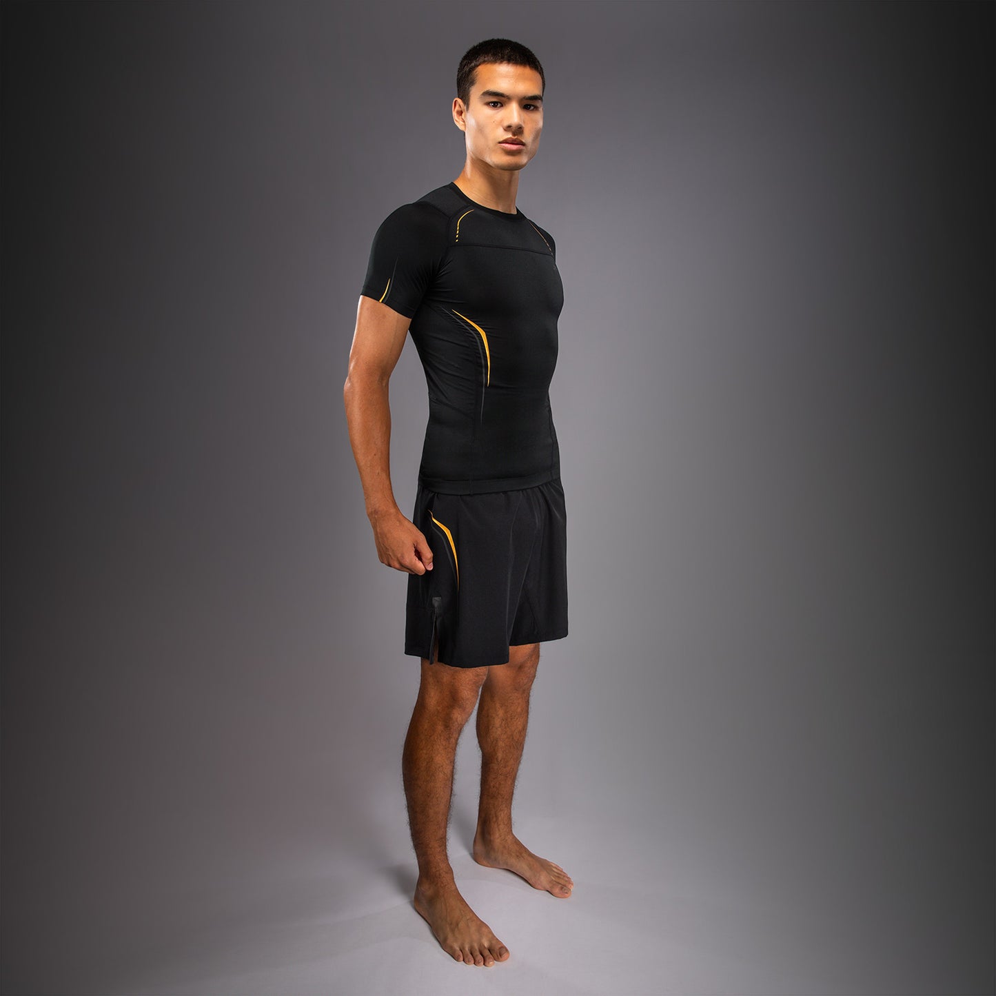 Rashguard à Manches Courtes Venum G-Core - Noir/Or