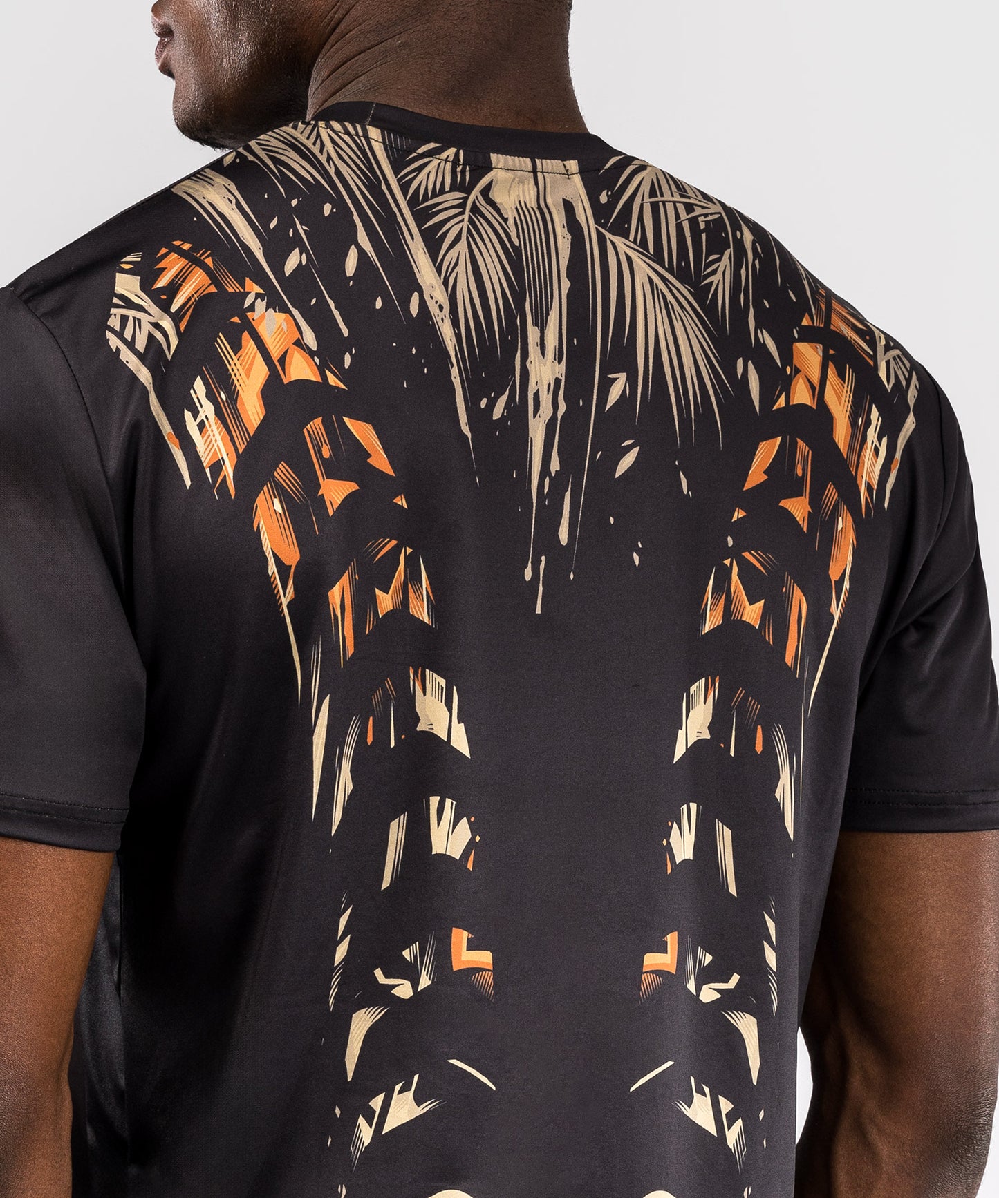 T-Shirt Dry-Tech Venum Tiger - Noir/Orange Néon - product-type_T-Shirts Dry Tech