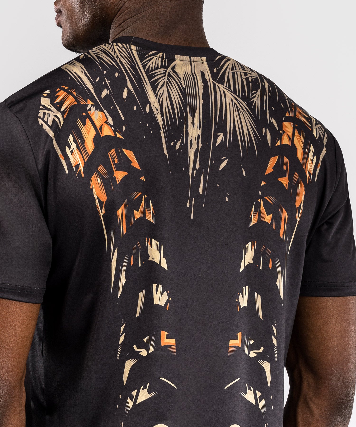 T-Shirt Dry-Tech Venum Tiger - Noir/Orange Néon - product-type_T-Shirts Dry Tech