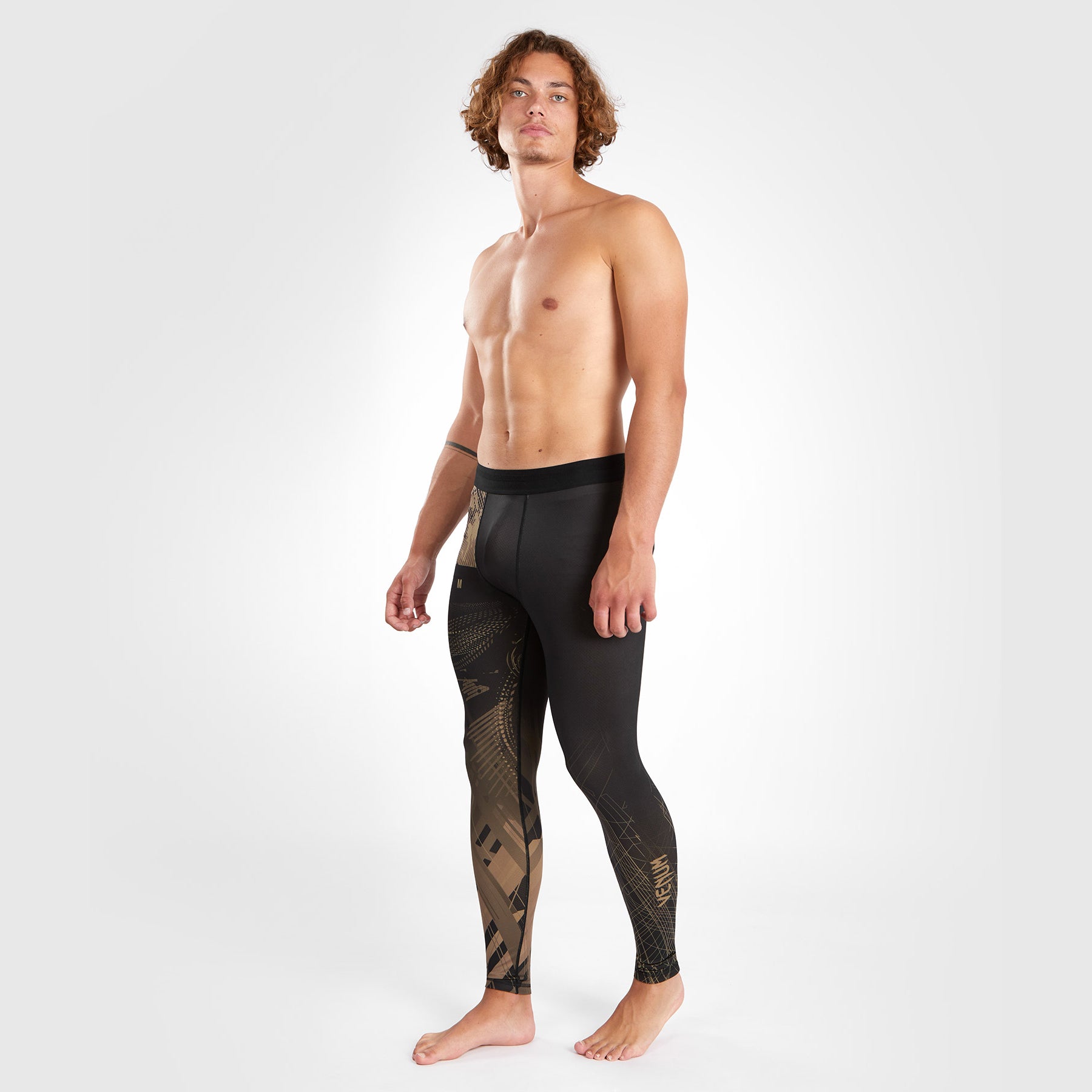 Pantalon de compression Venum Gorilla Jungle - Noir/Sable - product-type_Pantalons de Compression