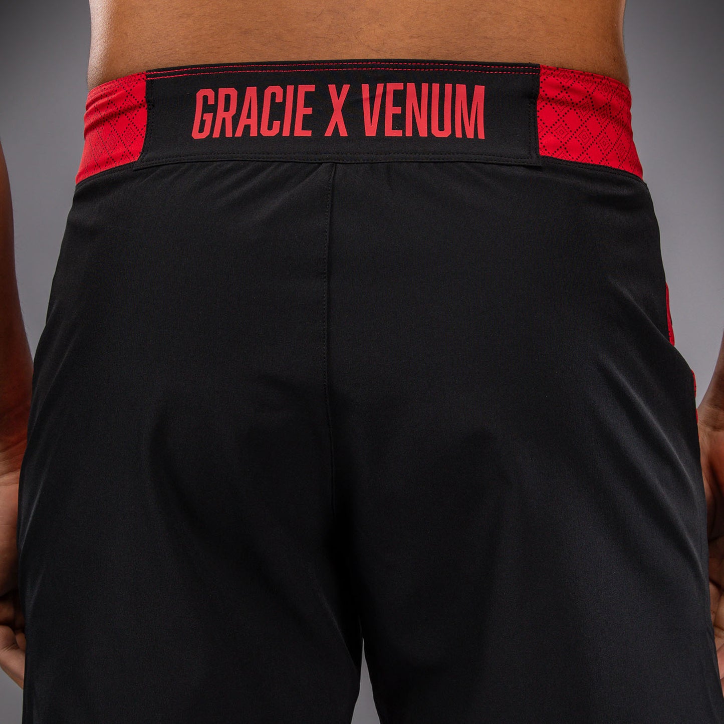 Short de Combat Venum x Roger Gracie Signature - Noir/Rouge - product-type_Shorts de MMA