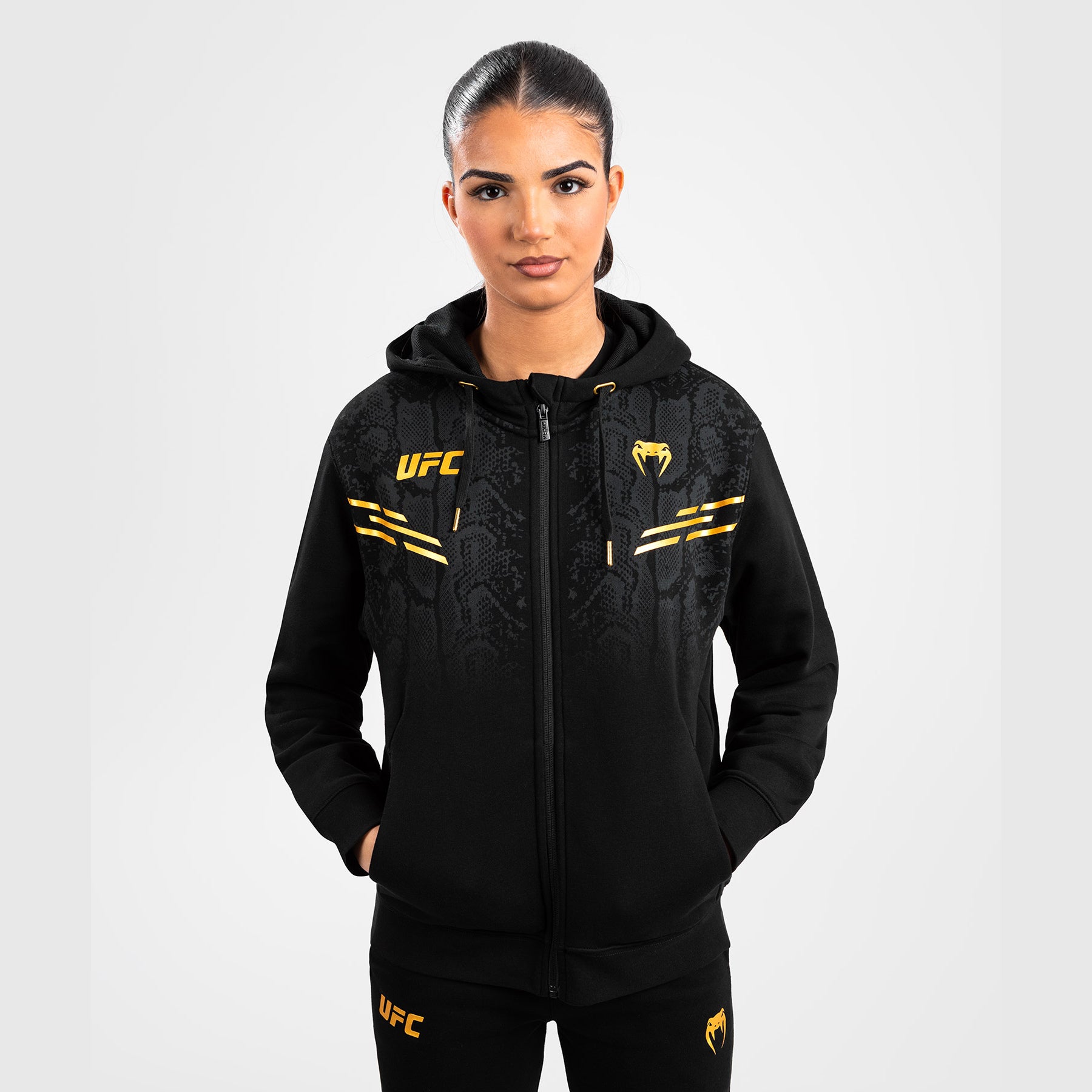 Sweatshirt zippé à capuche pour Femmes UFC Adrenaline by Venum Replica - Champion - product-type_Vestes