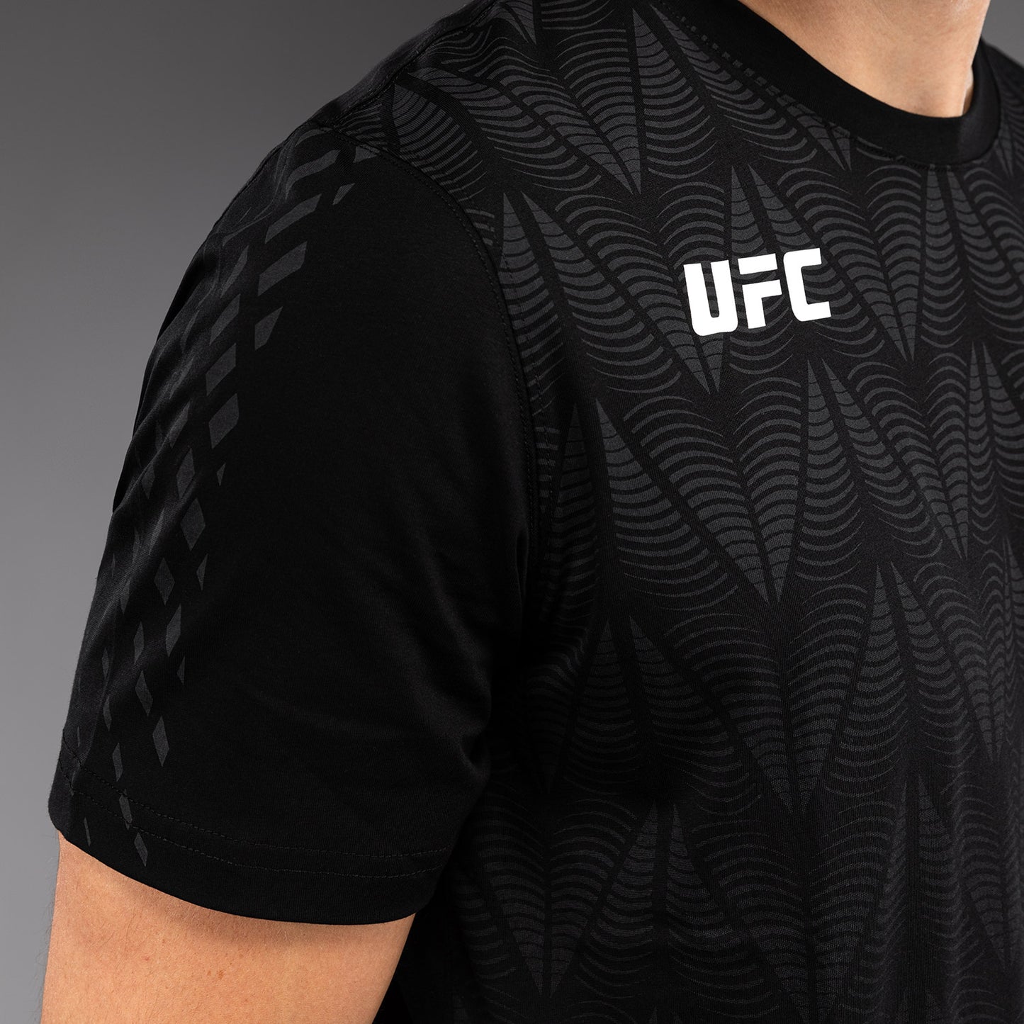 T-shirt Homme UFC Zenith by Venum Replica - Noir