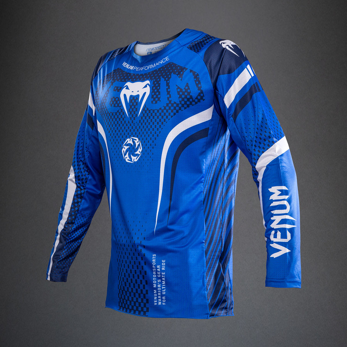 Maillot de Motorsports Venum MX Challenger - Bleu