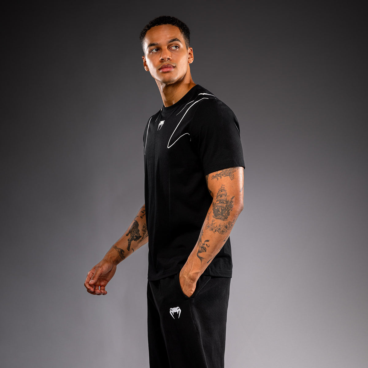 T-shirt Venum Crimson Viper 2.0 - Noir/Gris