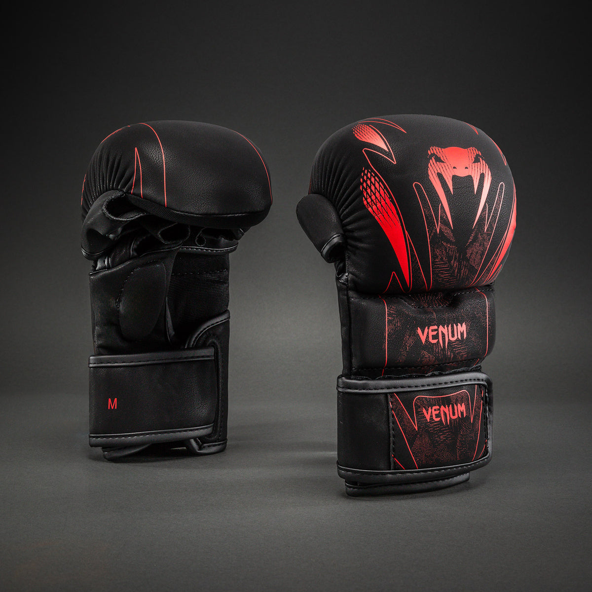 Gants de sparring MMA Venum Amazonia Reborn - Noir/Rouge
