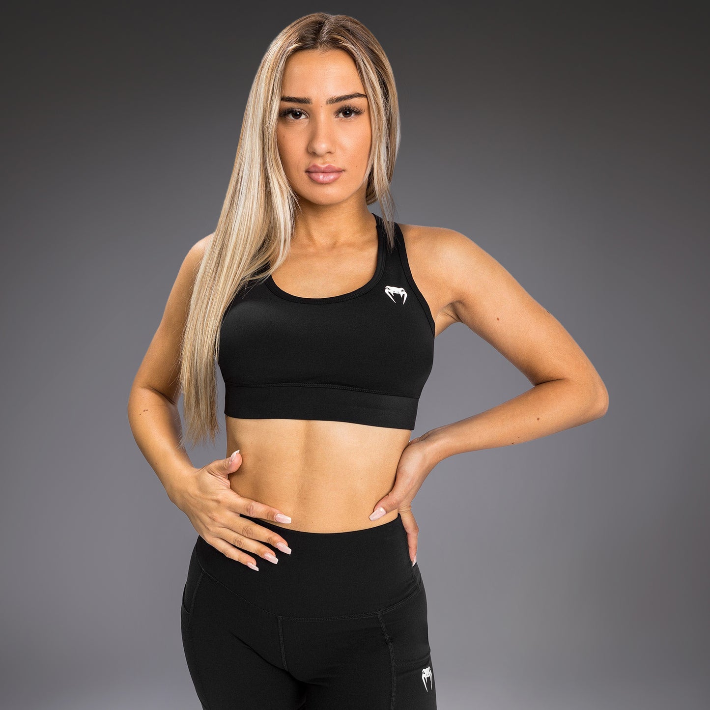 Brassière de Sport Venum Essential Medium Impact - Noir - product-type_Brassières de sport