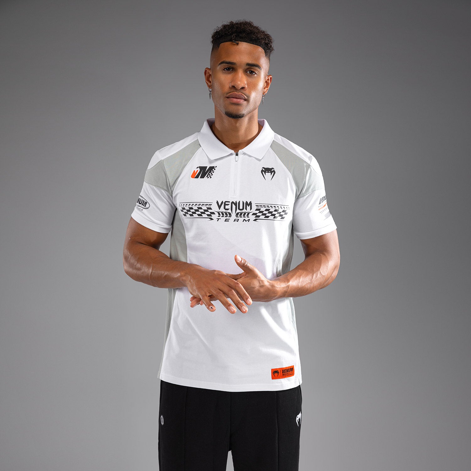 Polo en Coton Venum Motorsport - Blanc Neige - product-type_Polos