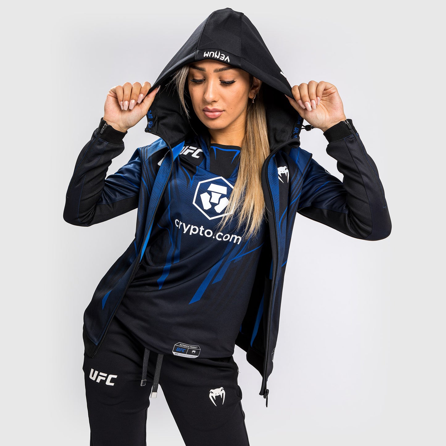Sweatshirt à Capuche Femme UFC Venum Authentic Fight Night 2.0 - Midnight Edition - product-type_Vestes