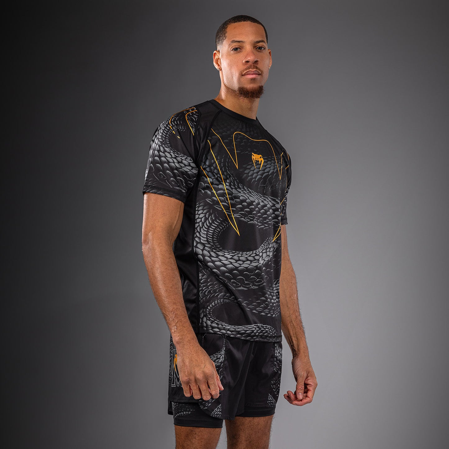 T-shirt Dry Tech Venum Matupa - Noir/Gris/Or - product-type_T-Shirts Dry Tech