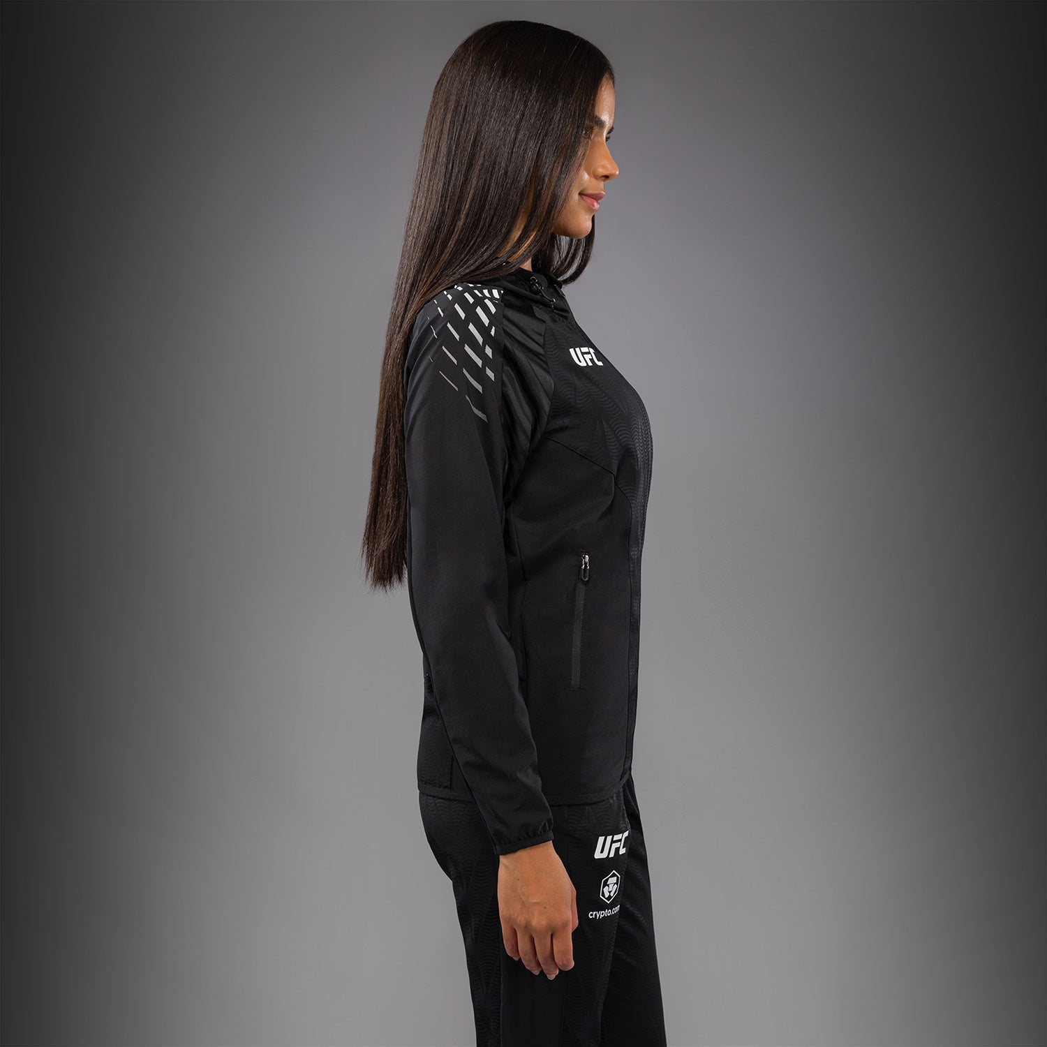 Sweat à capuche Walkout Femme UFC Zenith by Venum Authentic Fight Night - Noir - product-type_Sweatshirts