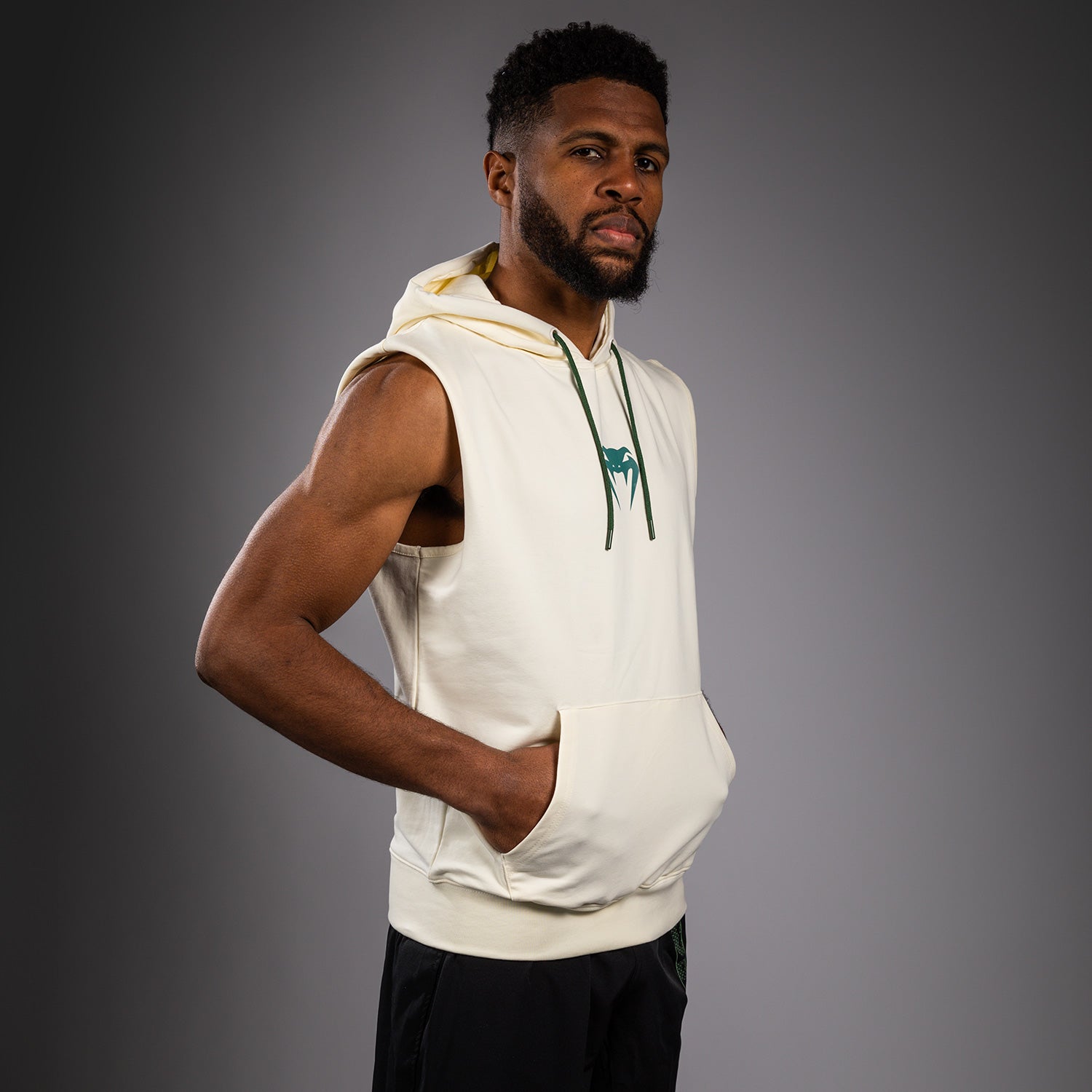 Sweats à capuche sans manches Venum Sparring - Vanille - product-type_Sweatshirts