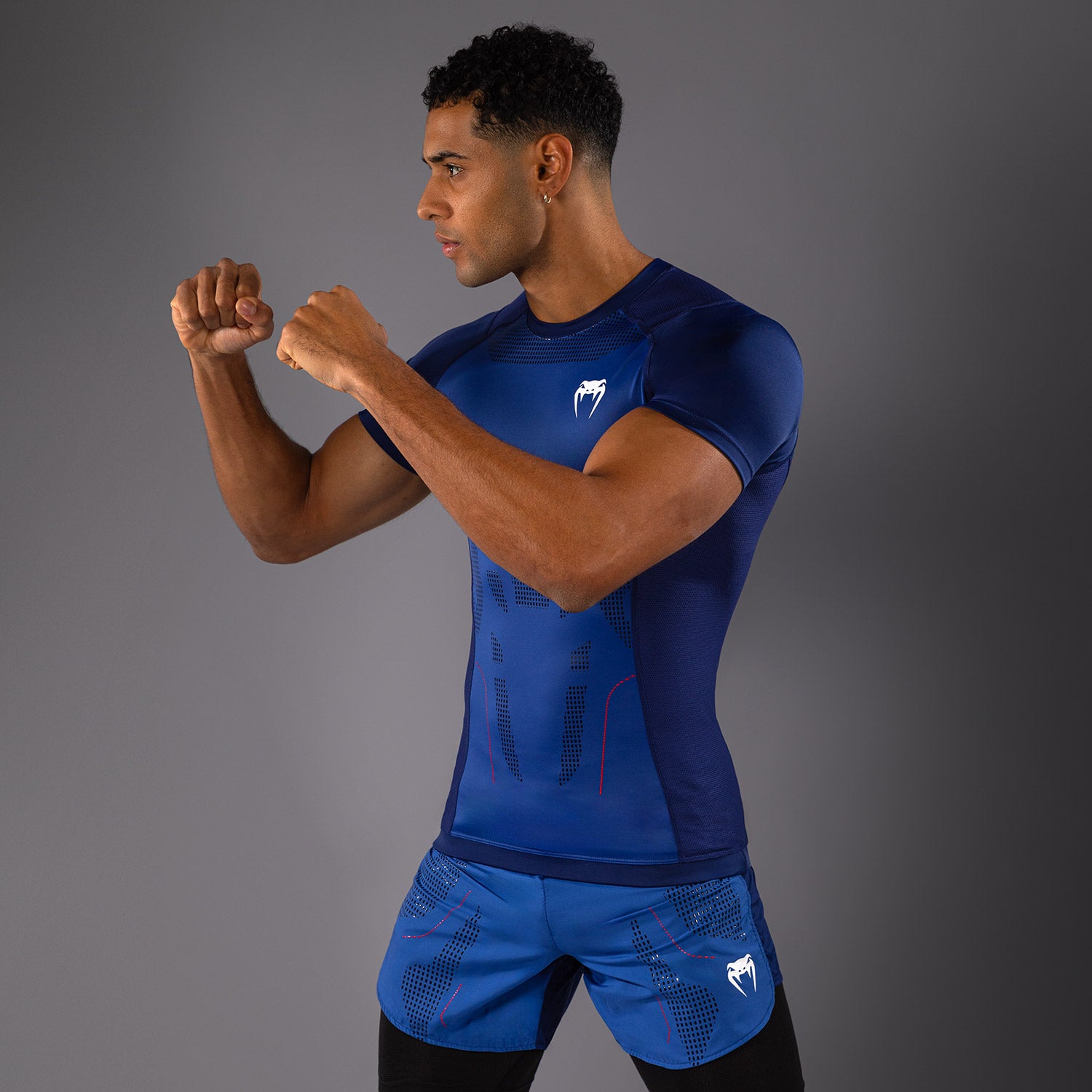 Rashguard Venum Technical 3.0 - Bleu Nuit - product-type_T-Shirts de Compression
