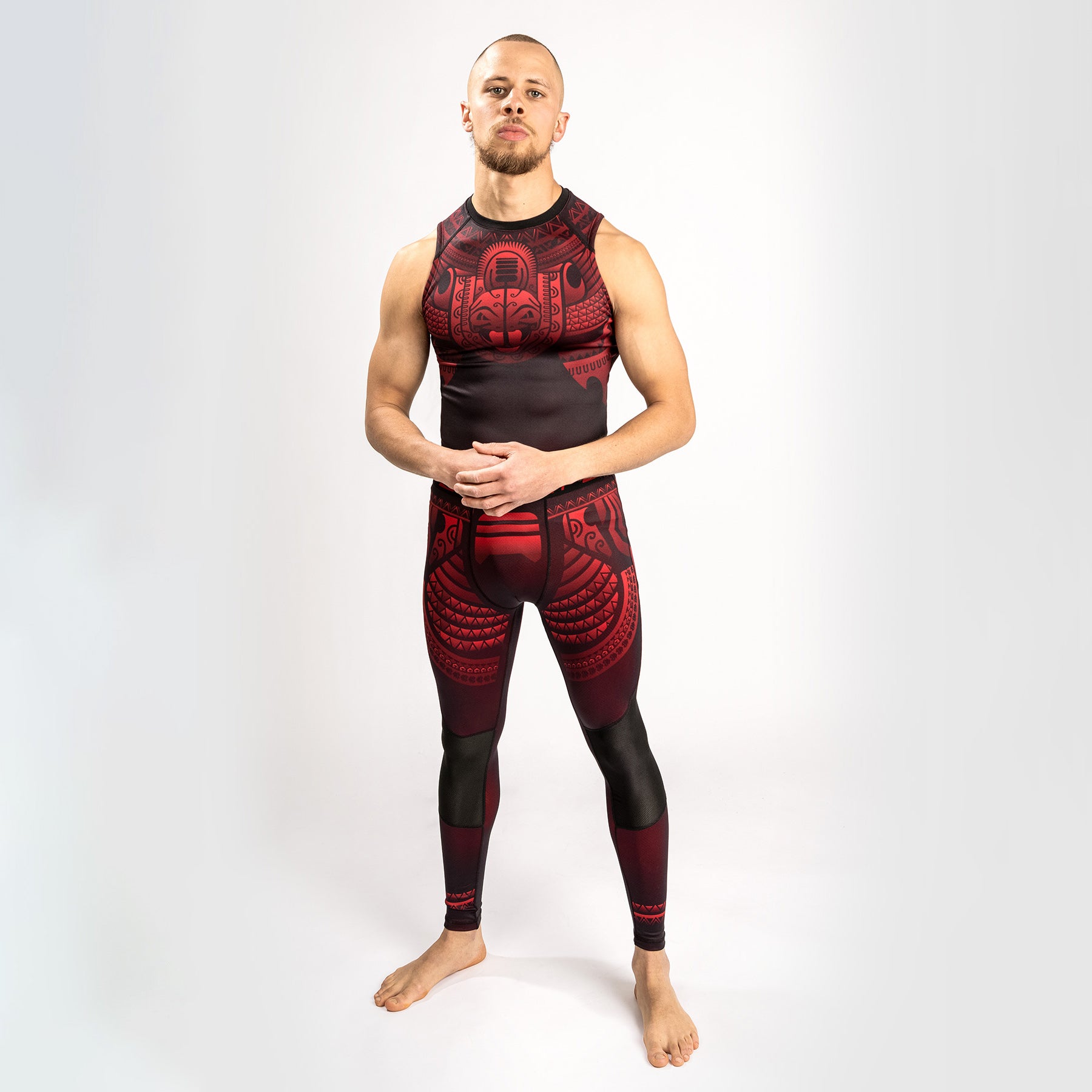 Rashguard Sans Manches Venum Nakahi - Noir/Rouge - product-type_T-Shirts de Compression