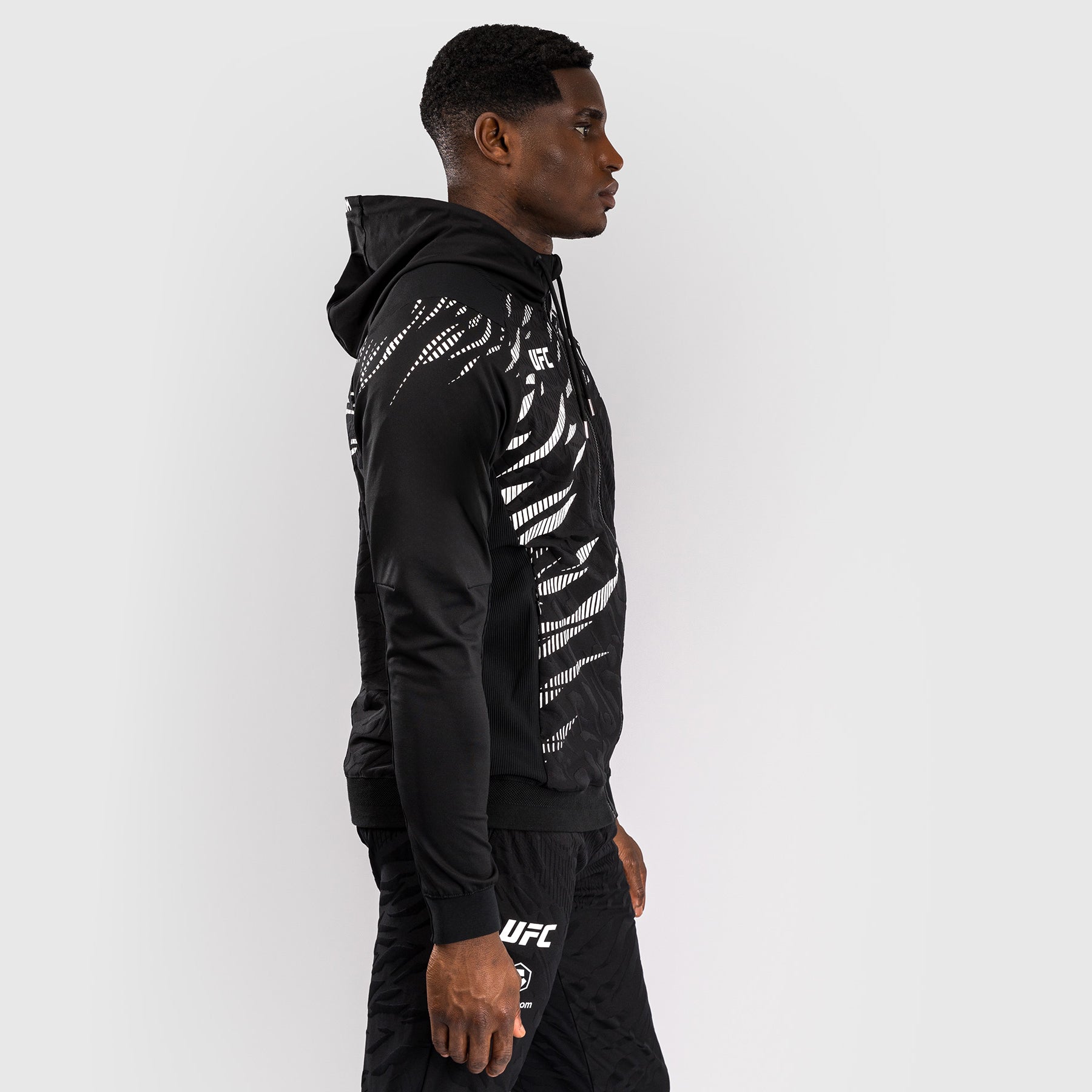 Veste à Capuche pour Hommes UFC Fusion by Venum Personnalisé Authentic Fight Night - Noir - product-type_Vestes
