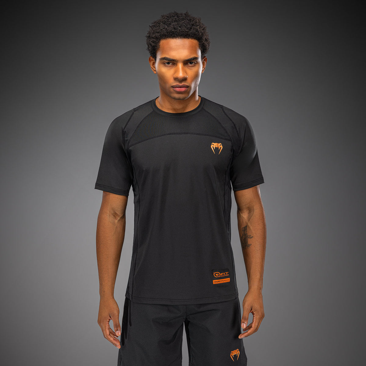 T-shirt Dry Tech Venum G-Fit Revolution - Noir/Cuivre