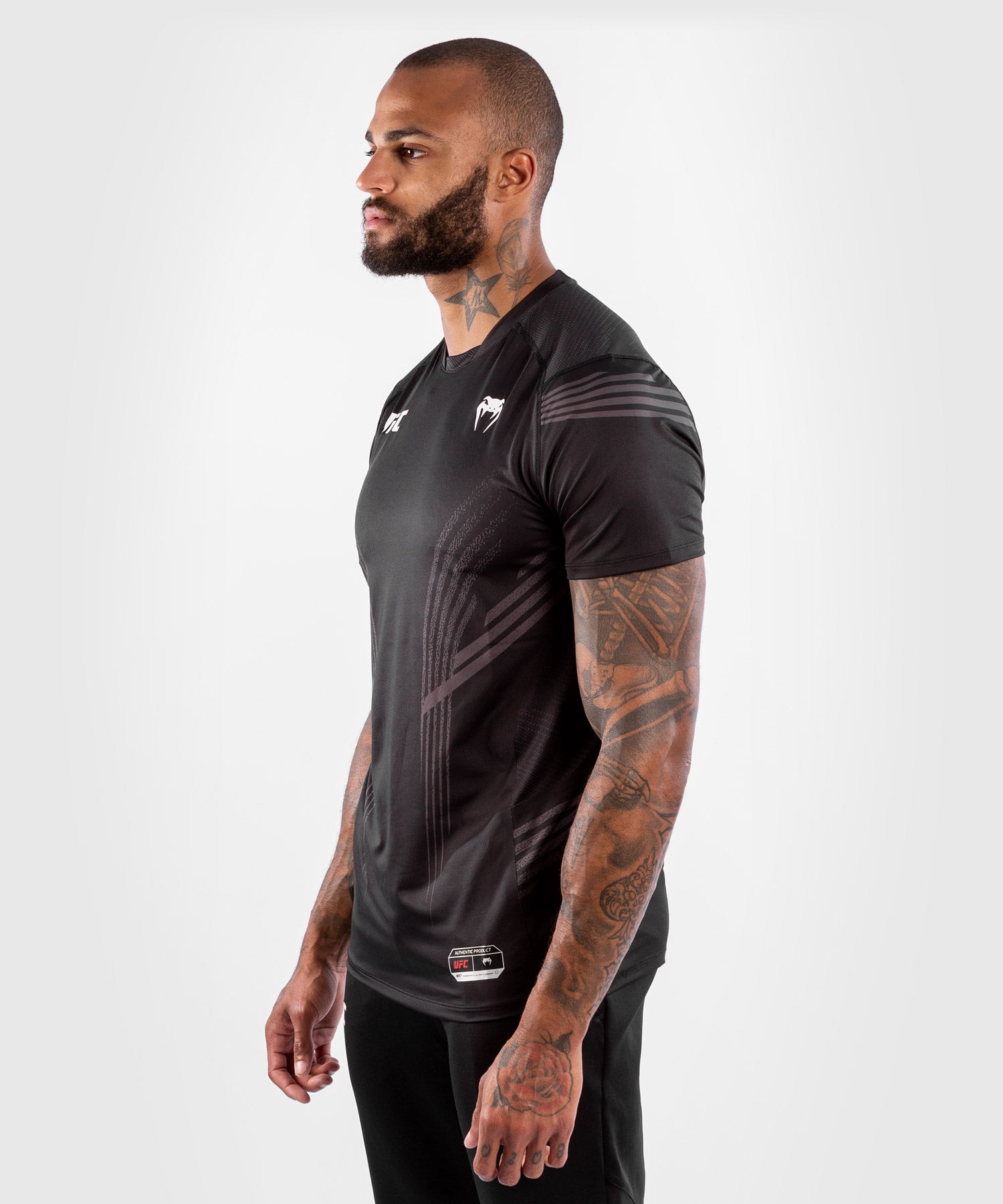 T-shirt Technique Homme Personnalisé UFC Venum Authentic Fight Night - Noir - product-type_T-Shirts Dry Tech