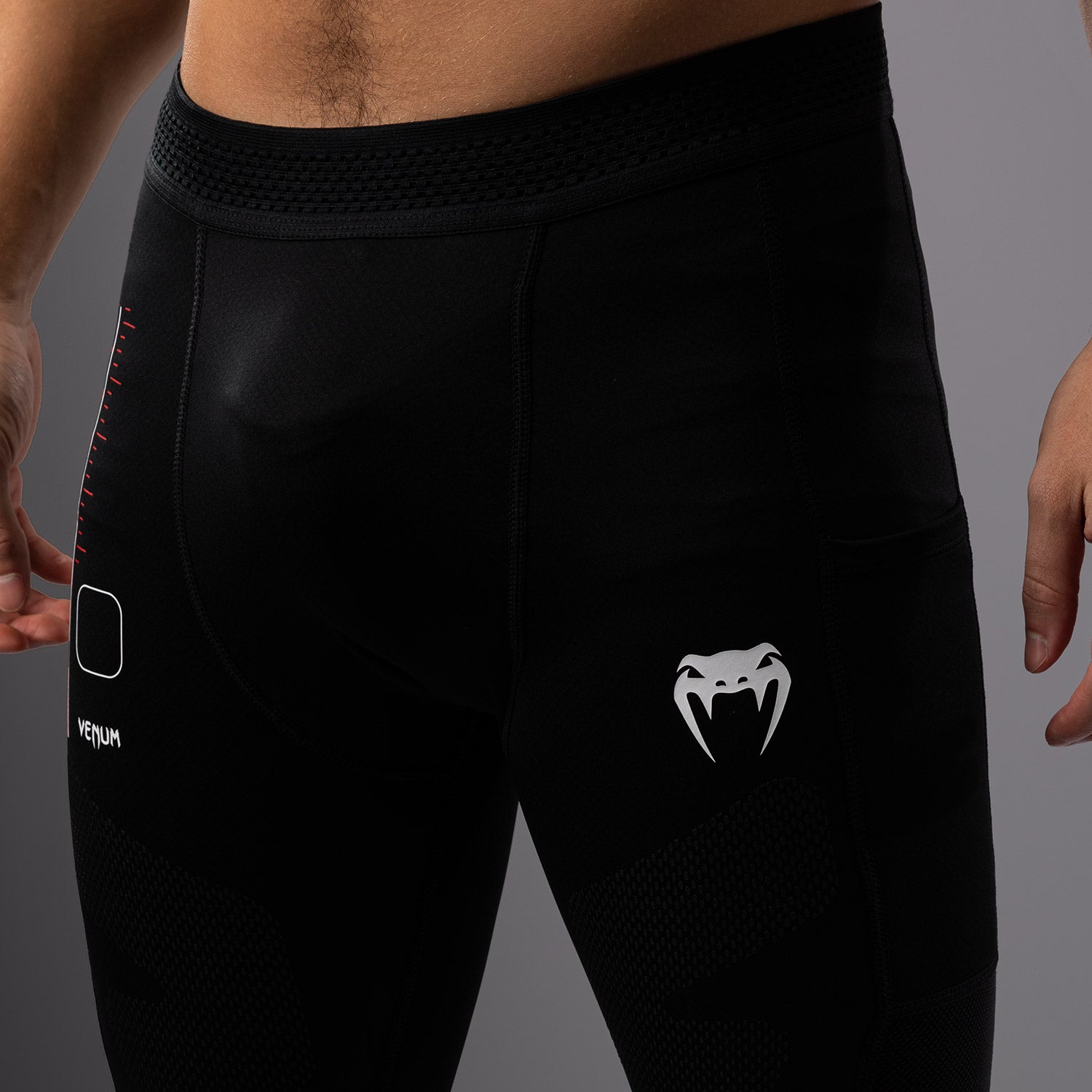 Pantalon de Compression Venum Tactical XT- Noir/Rouge Feu - product-type_Pantalons de Compression