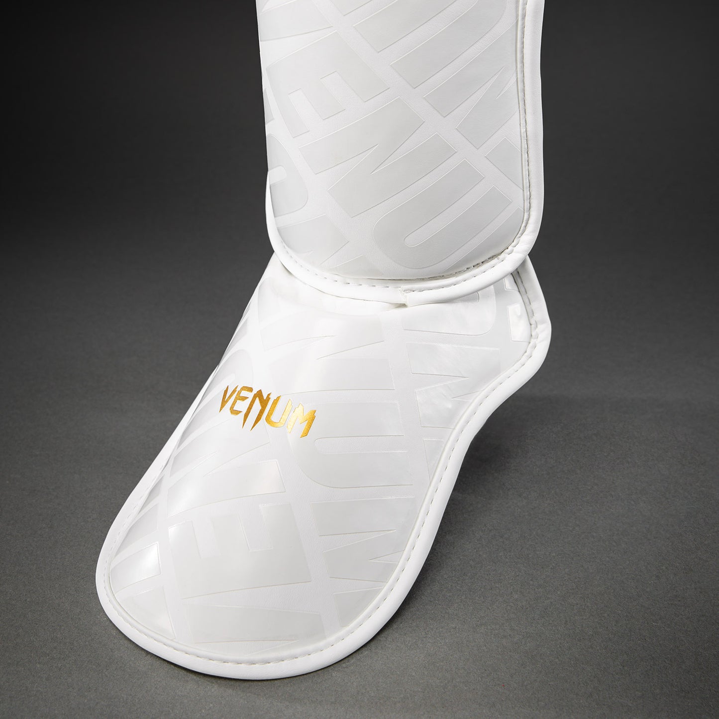Protège-tibias Venum Contender 1.5 XT 3D - Blanc/Or