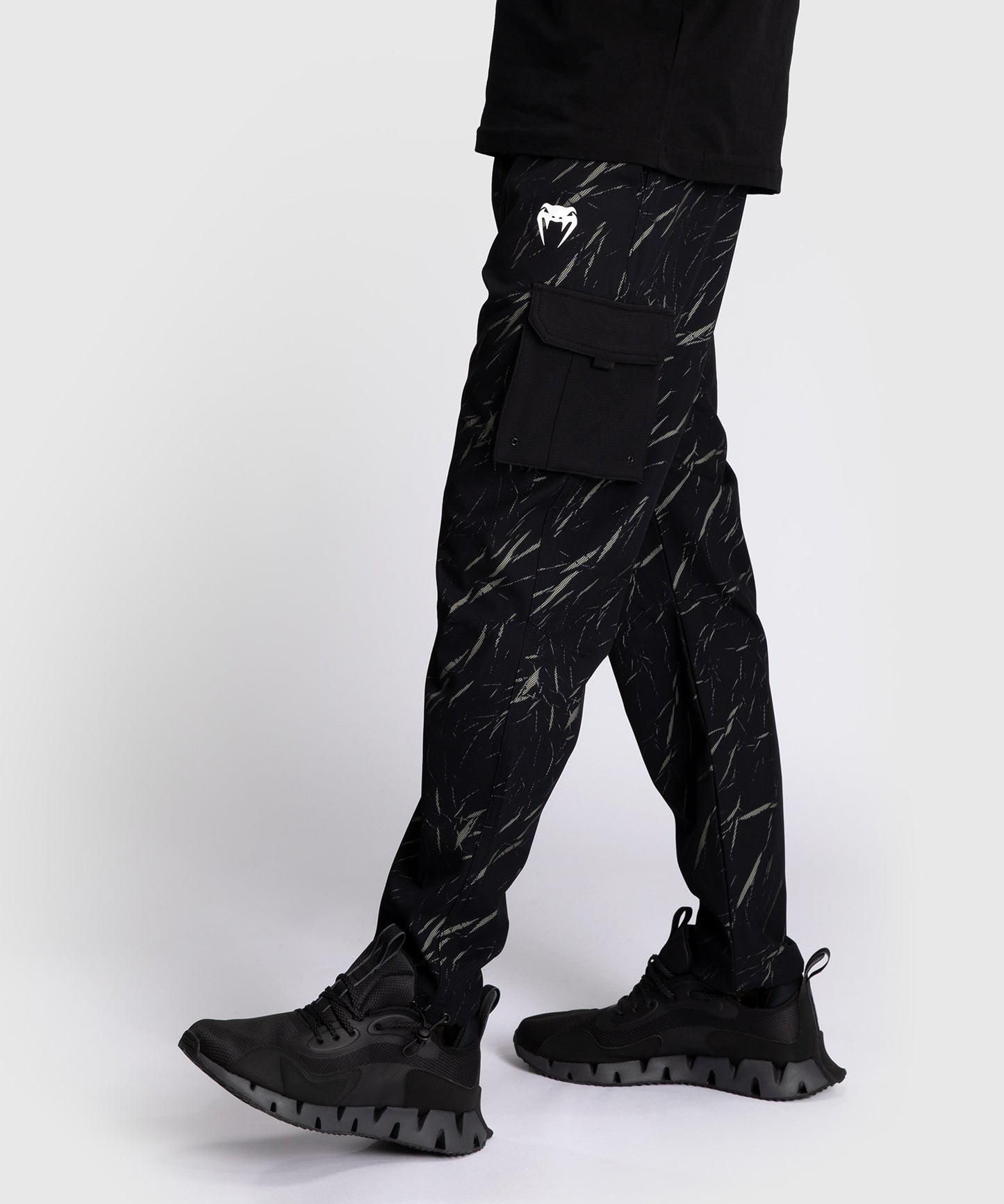 Jogging pour Hommes Venum Trooper - Noir/Beige - product-type_Pantalons de jogging