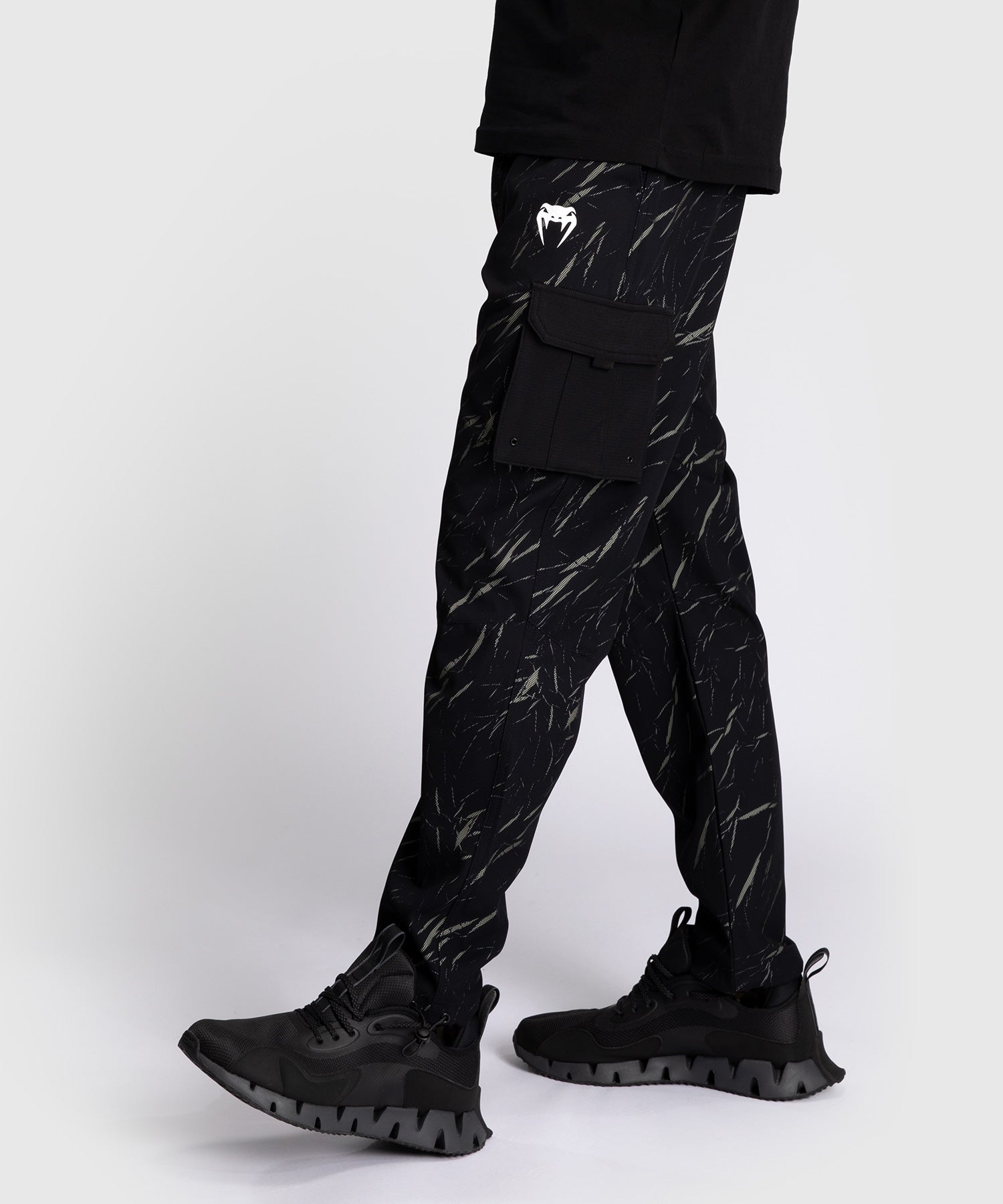 Jogging pour Hommes Venum Trooper - Noir/Beige - product-type_Pantalons de jogging