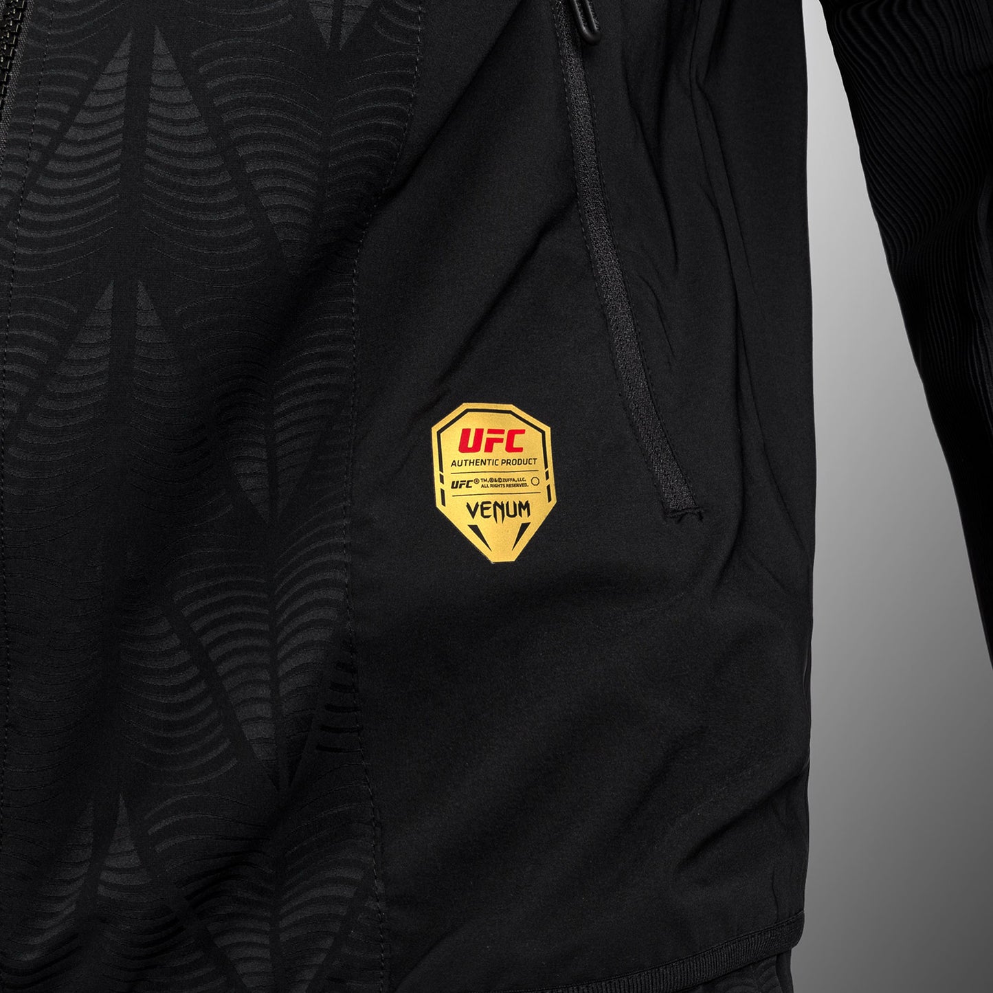 Sweat à capuche Walkout Homme Personnalisé UFC Zenith by Venum Authentic Fight Night - Champion