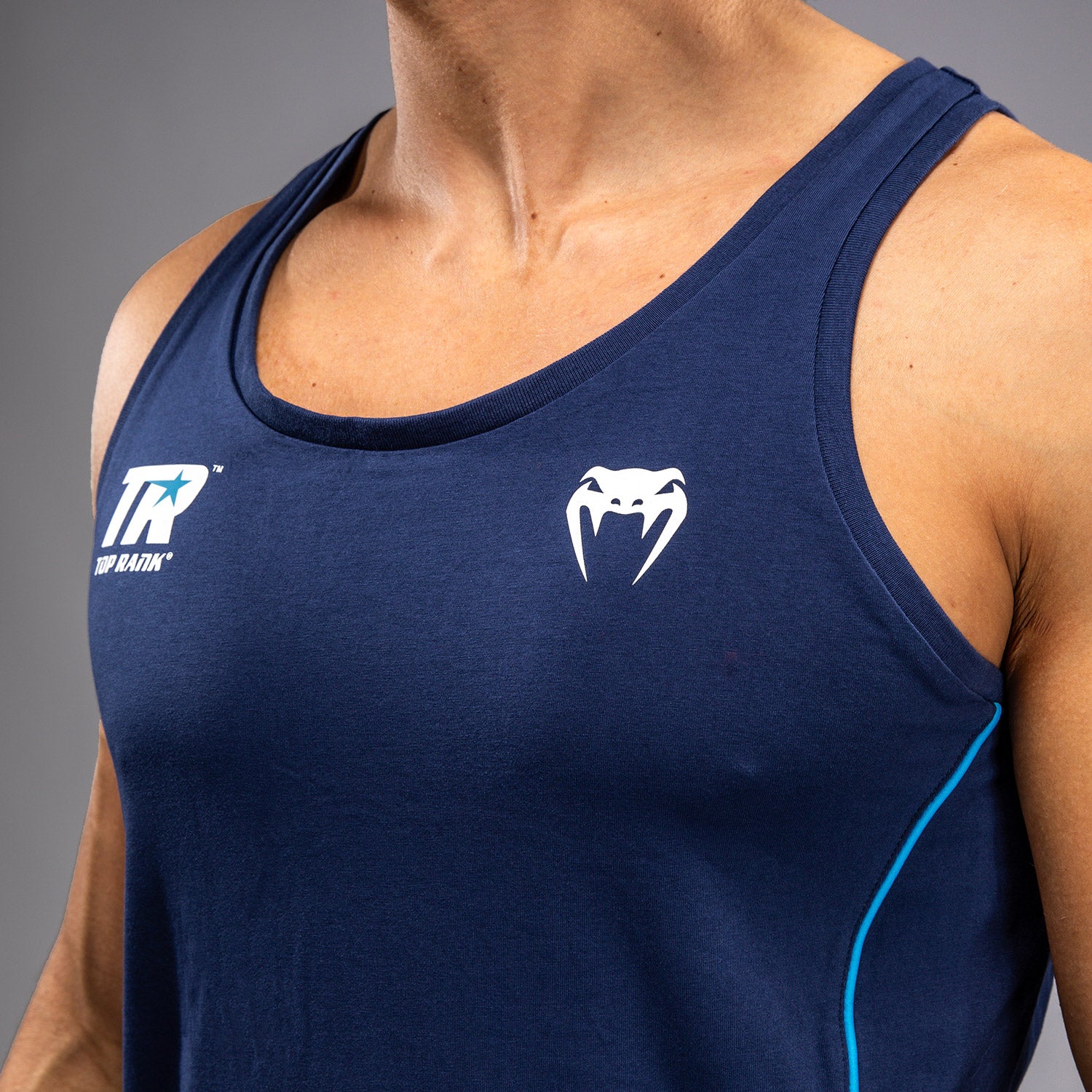 Débardeur Venum x Top Rank Original pour Hommes - Bleu Marine - product-type_Débardeurs