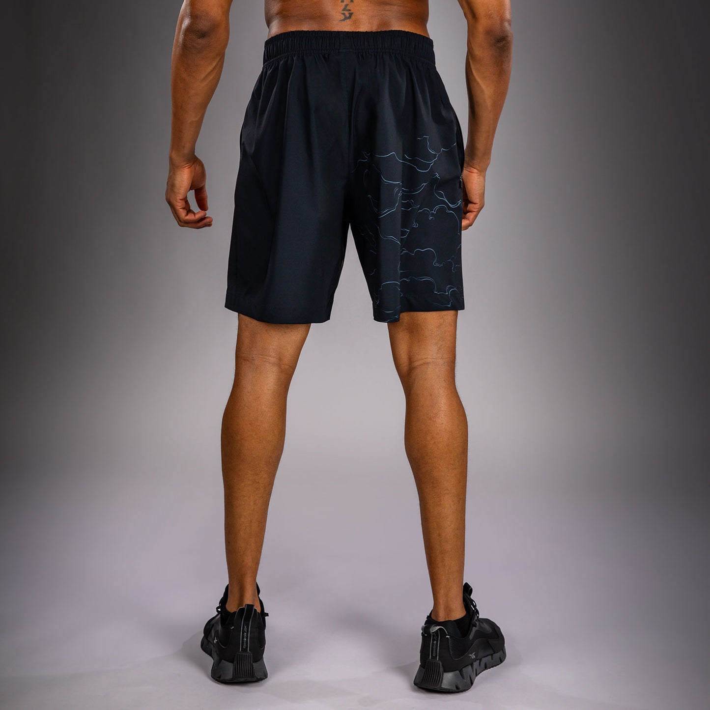 Short d’Entraînement Venum Thunder Dragon – Noir/Gris/Cuivre - product-type_Shorts de training
