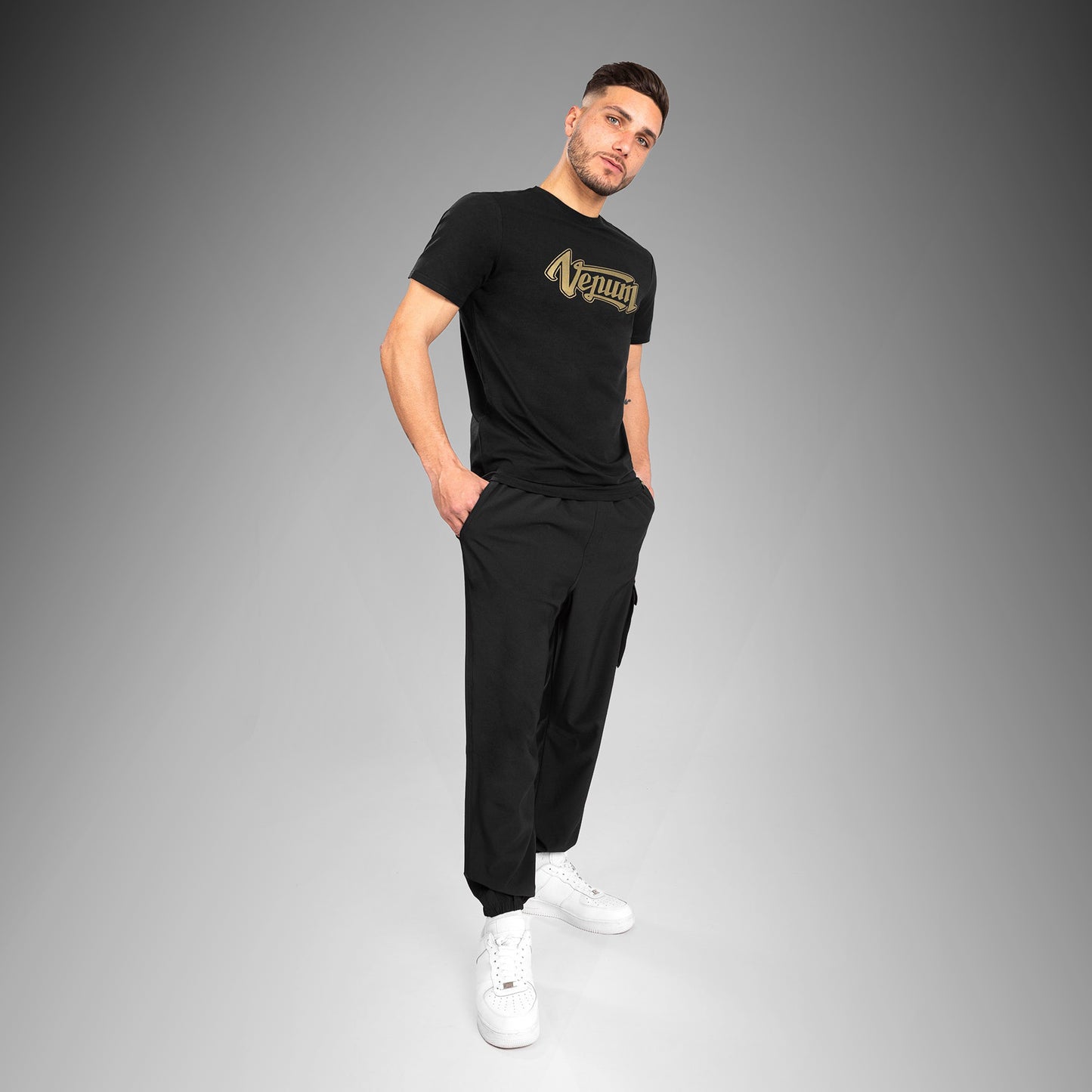 T-shirt Venum Absolute 2.0 - Coupe ajustée - Noir/Or - product-type_T-Shirts