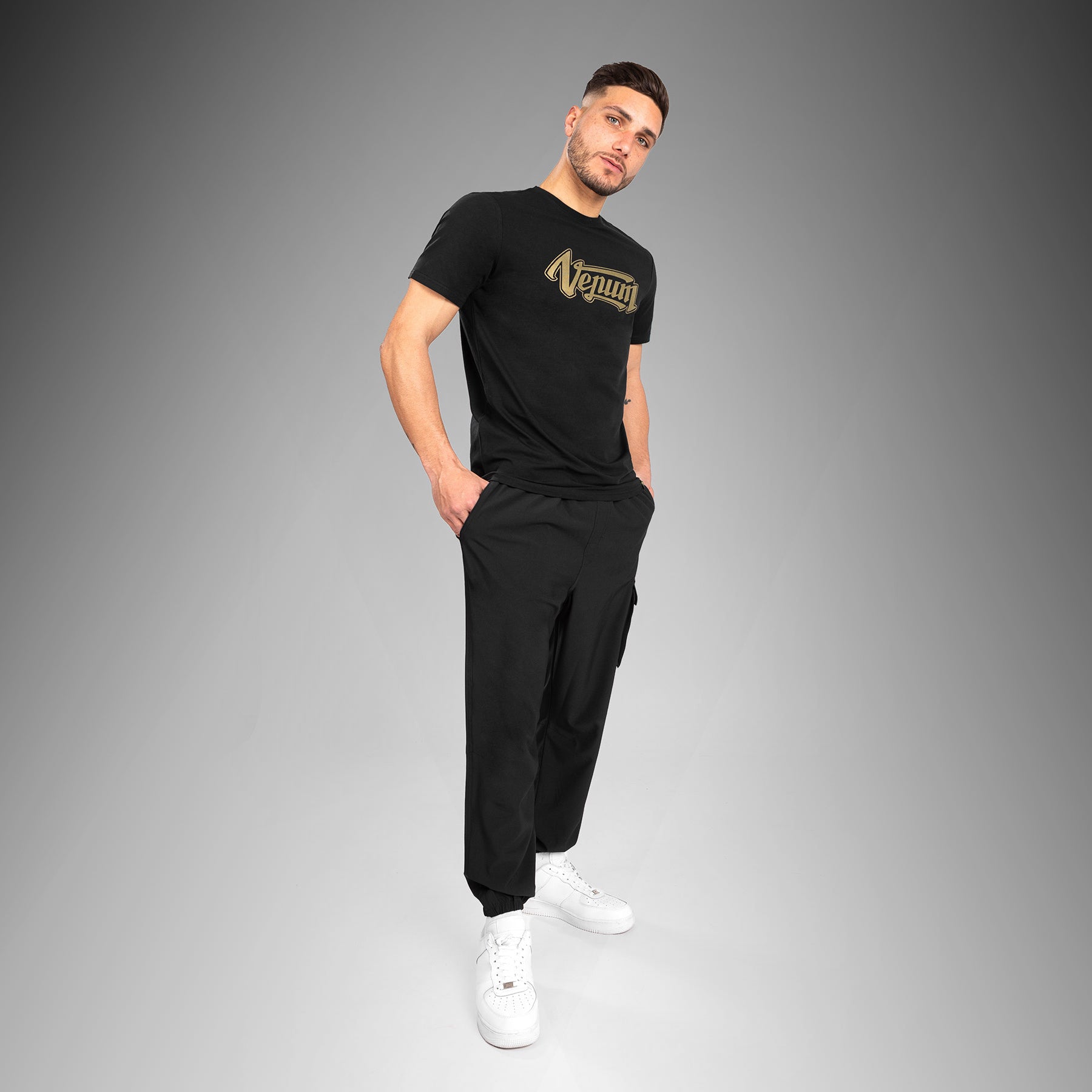 T-shirt Venum Absolute 2.0 - Coupe ajustée - Noir/Or - product-type_T-Shirts