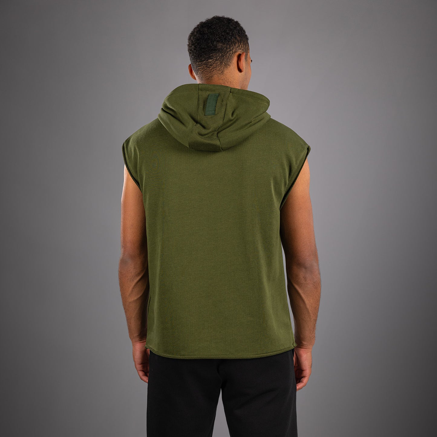 Sweat à Capuche Sans Manches Venum Muay Thai VT – Vert Militaire - product-type_Sweatshirts