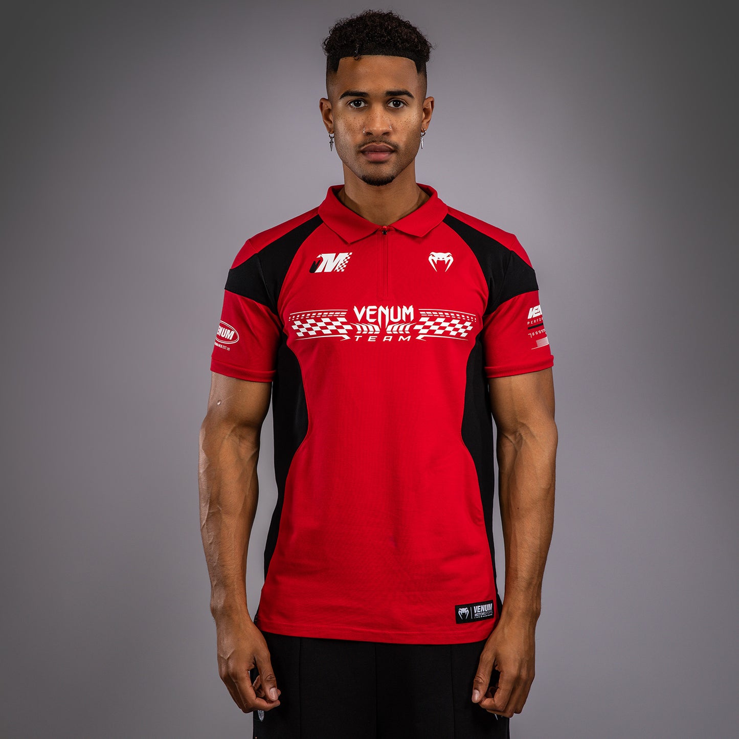 Polo en Coton Venum Motorsport - Rouge Vif - product-type_Polos