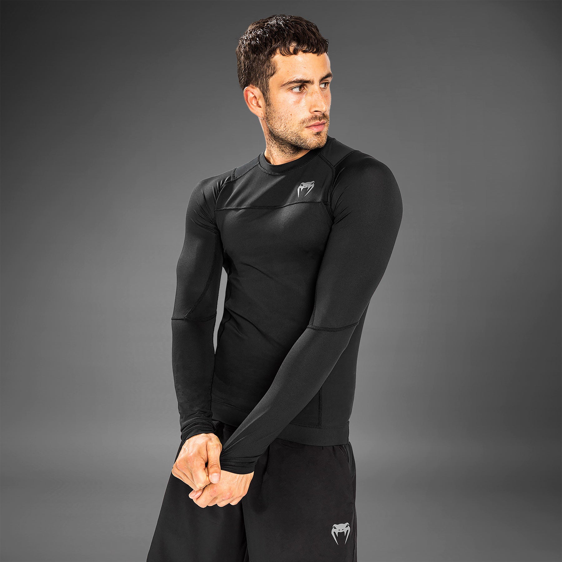 Rashguards Venum G-Fit Air à manches longues - Noir - product-type_T-Shirts de Compression