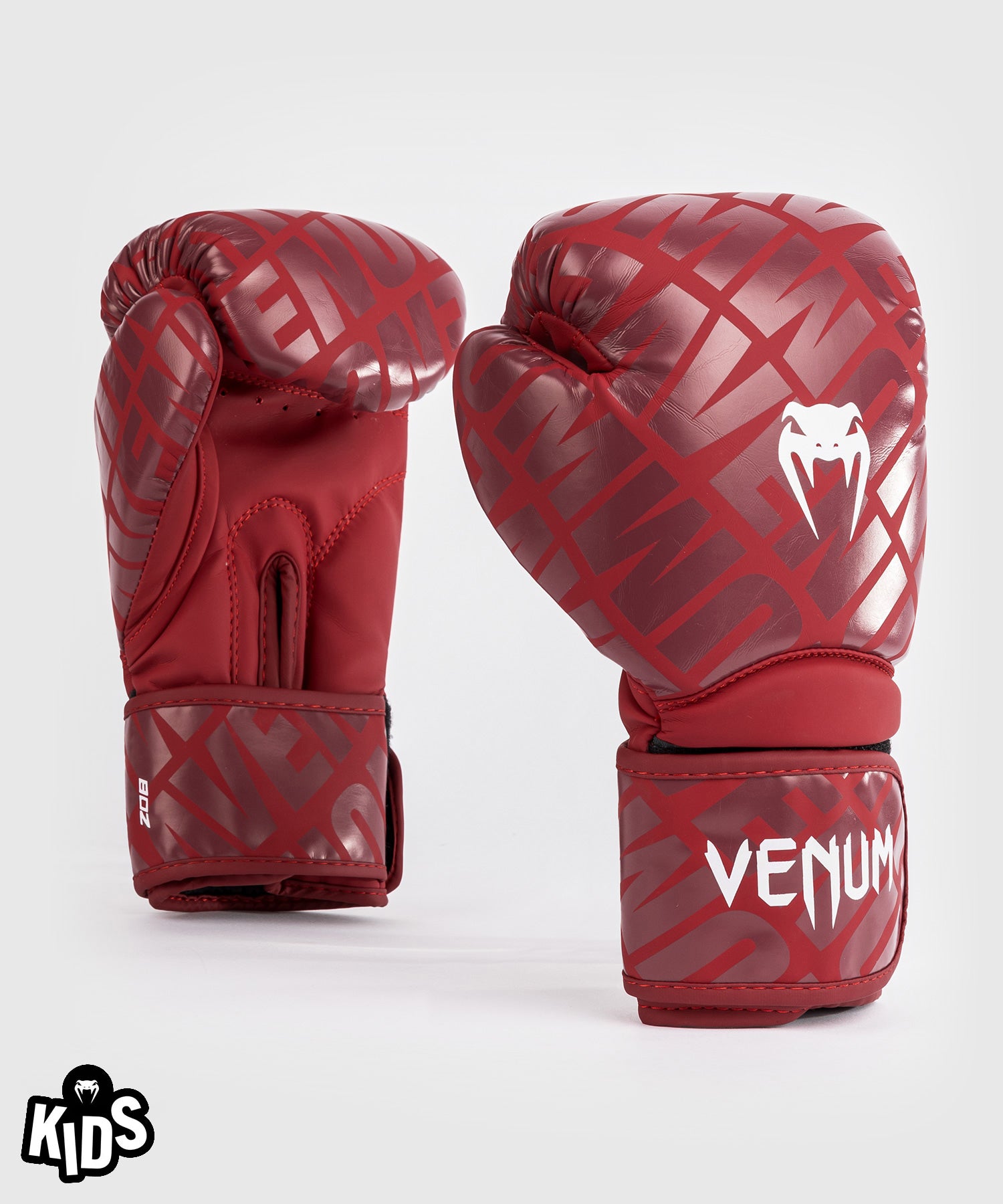 Gants de boxe Venum Contender 1.5 XT pour enfants -Blanc/Bordeaux - product-type_Gants de boxe