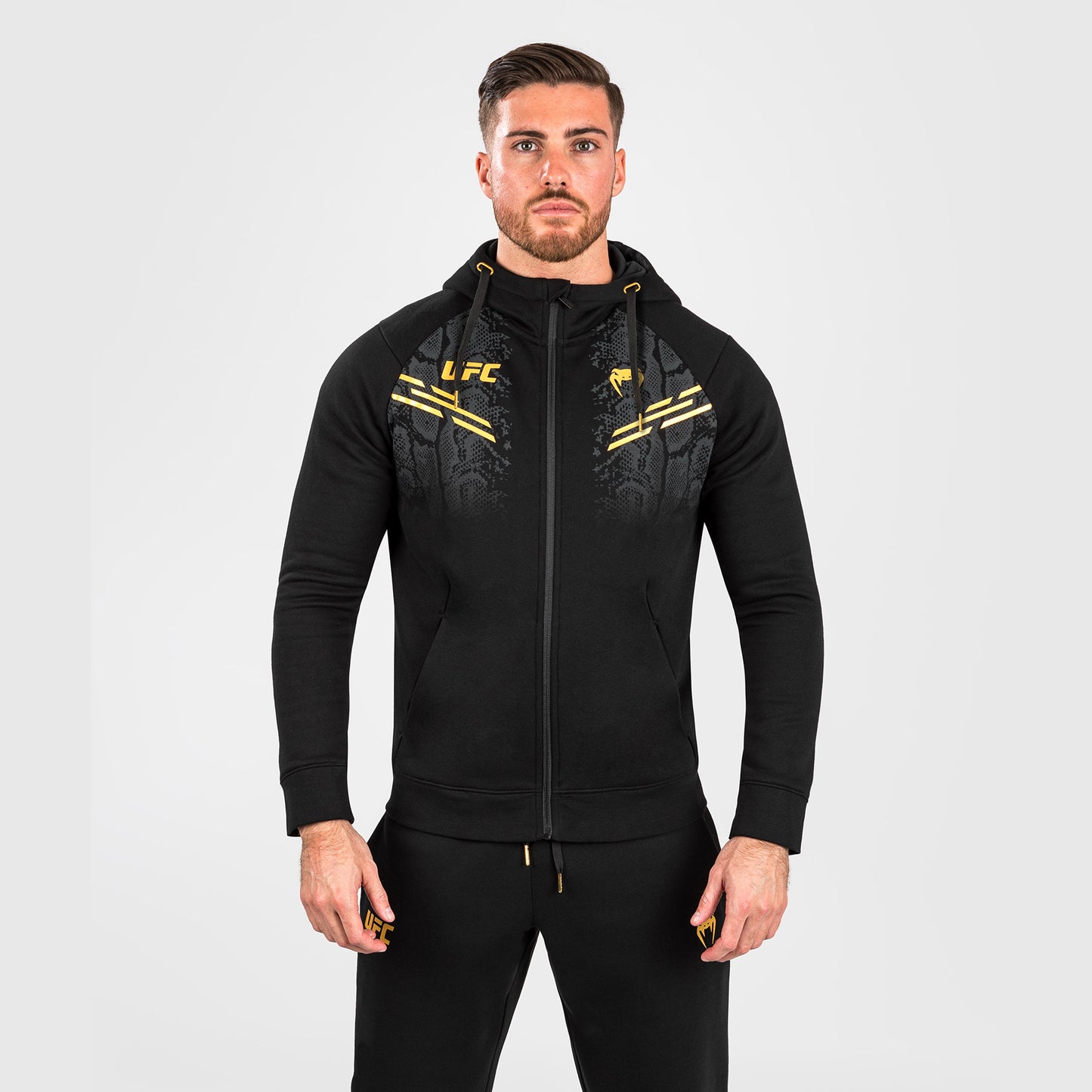 Sweat à Capuche Zippé Homme UFC Adrenaline by Venum Replica – Champion - product-type_Vestes