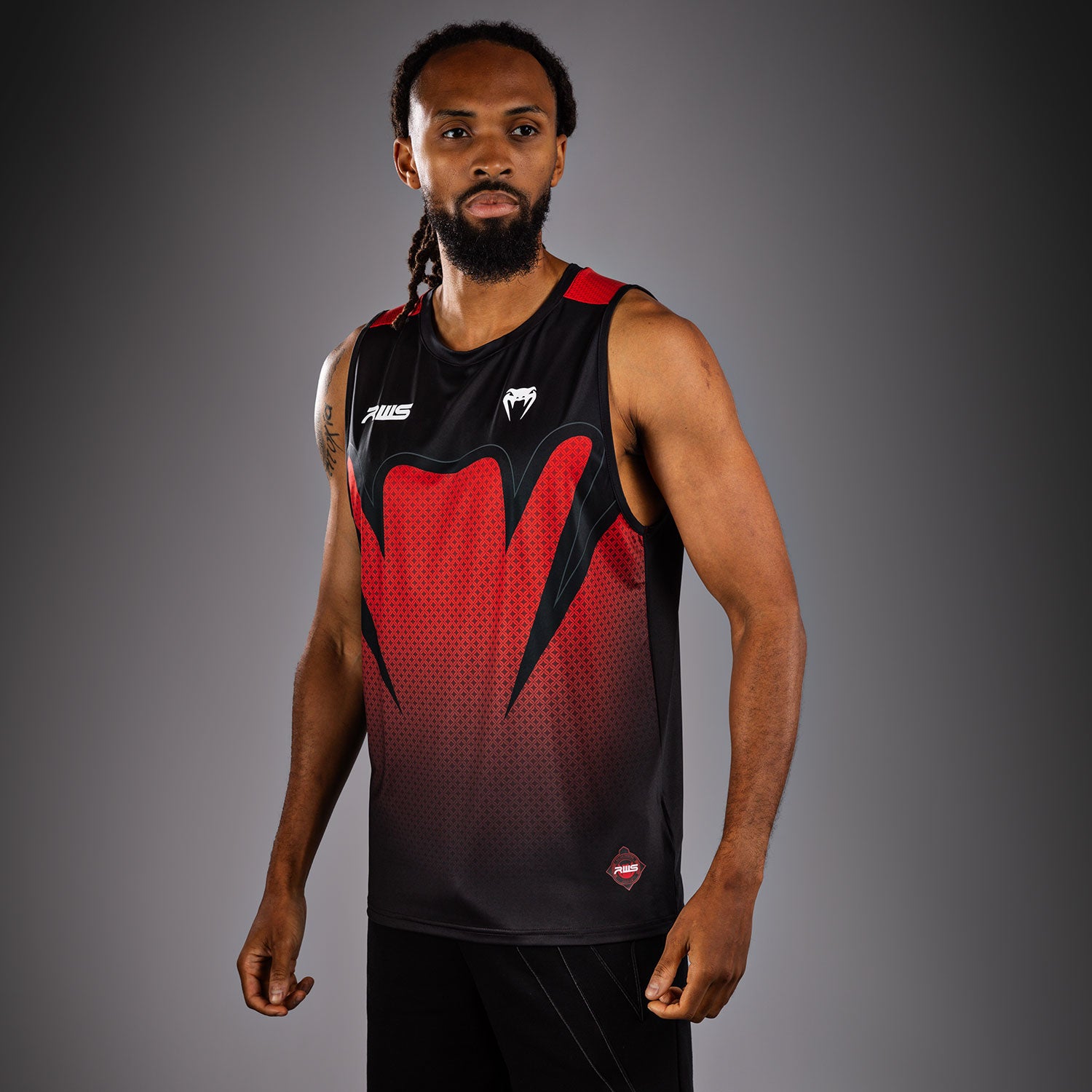 Débardeur Dry-Tech Homme Venum x RWS 2.0 – Noir/Rouge - product-type_Débardeurs