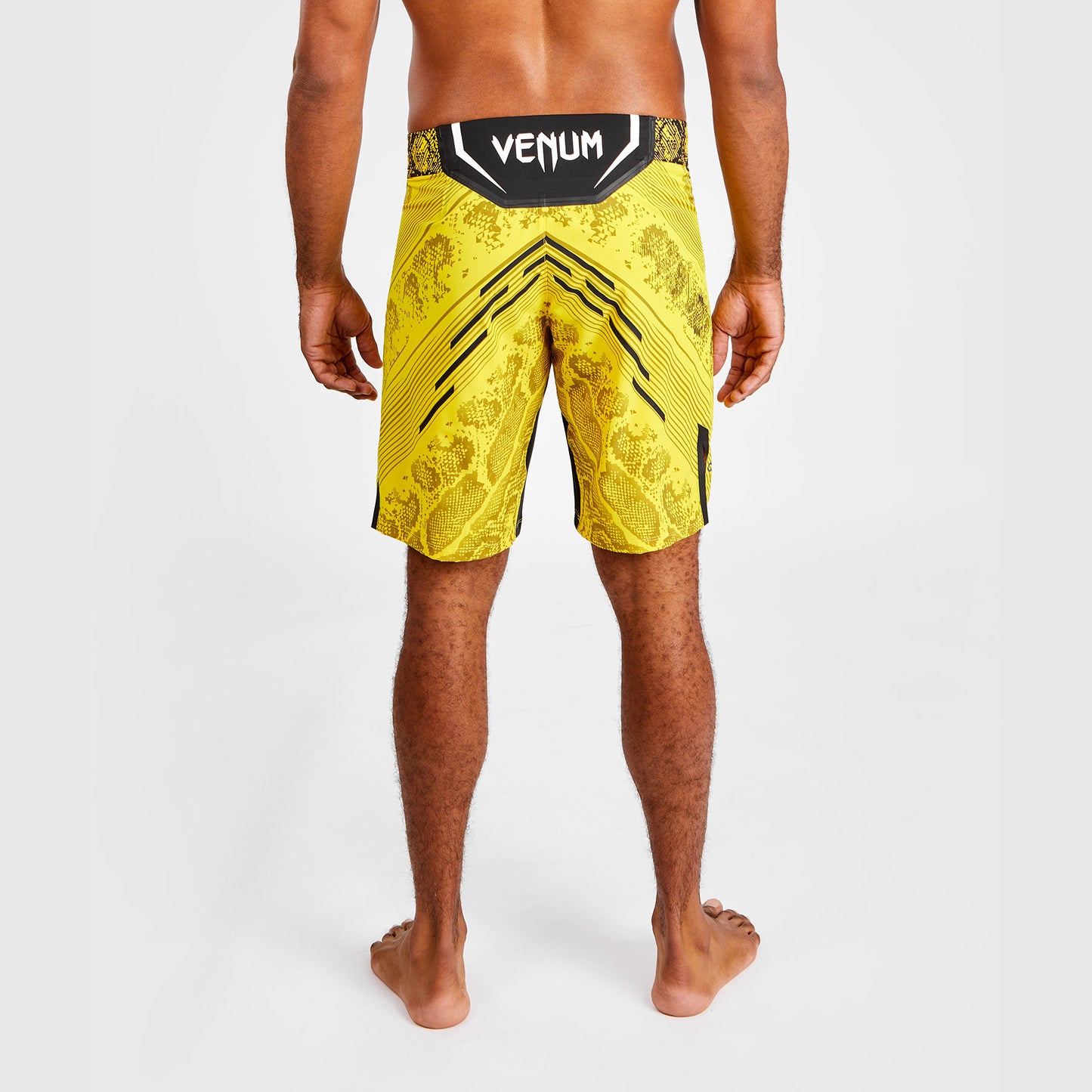 Short de combat Coupe longue pour Hommes UFC Adrenaline by Venum Authentic Fight Night - Jaune