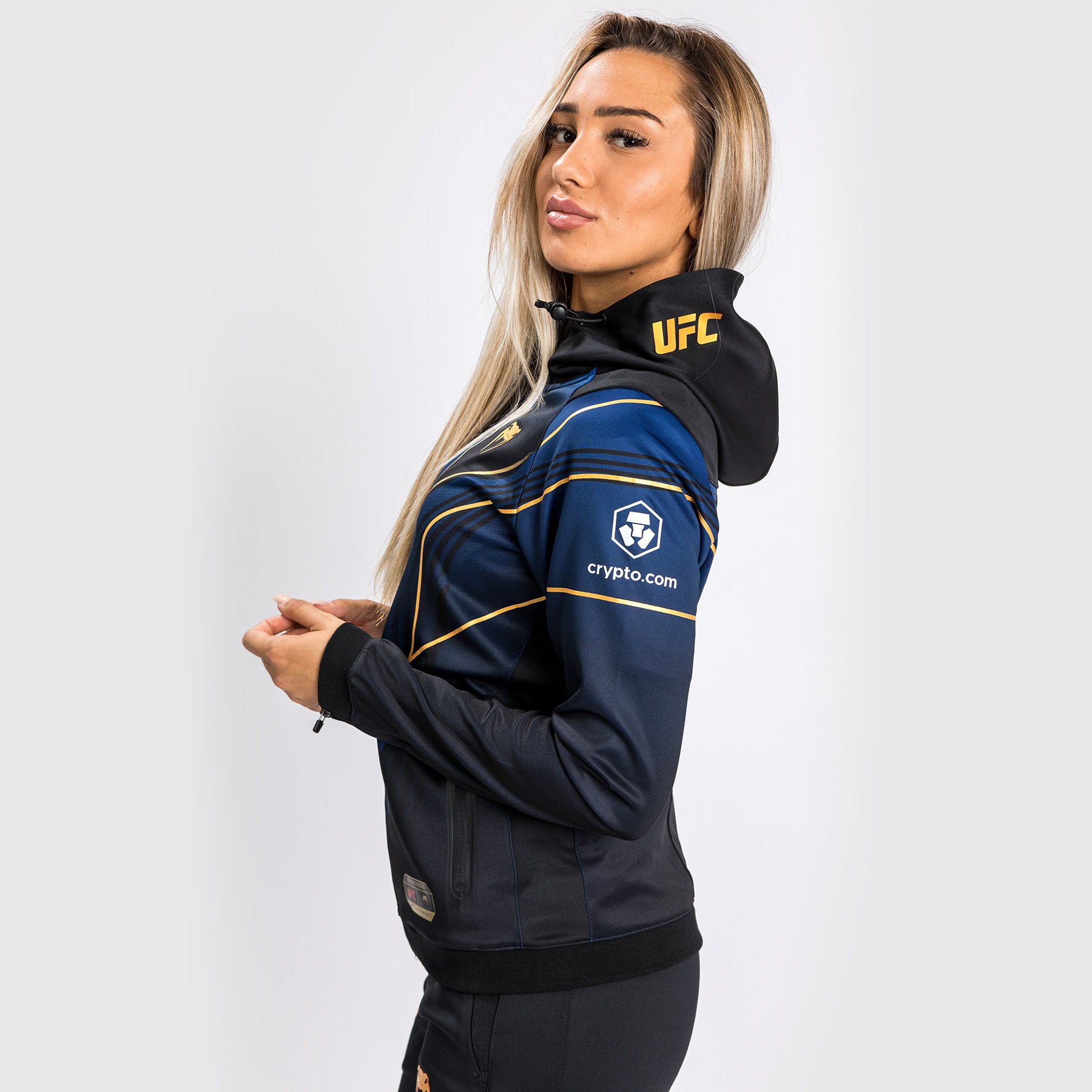 Sweatshirt à Capuche Femme UFC Venum Authentic Fight Night 2.0 - Midnight Edition - Champion - product-type_Vestes