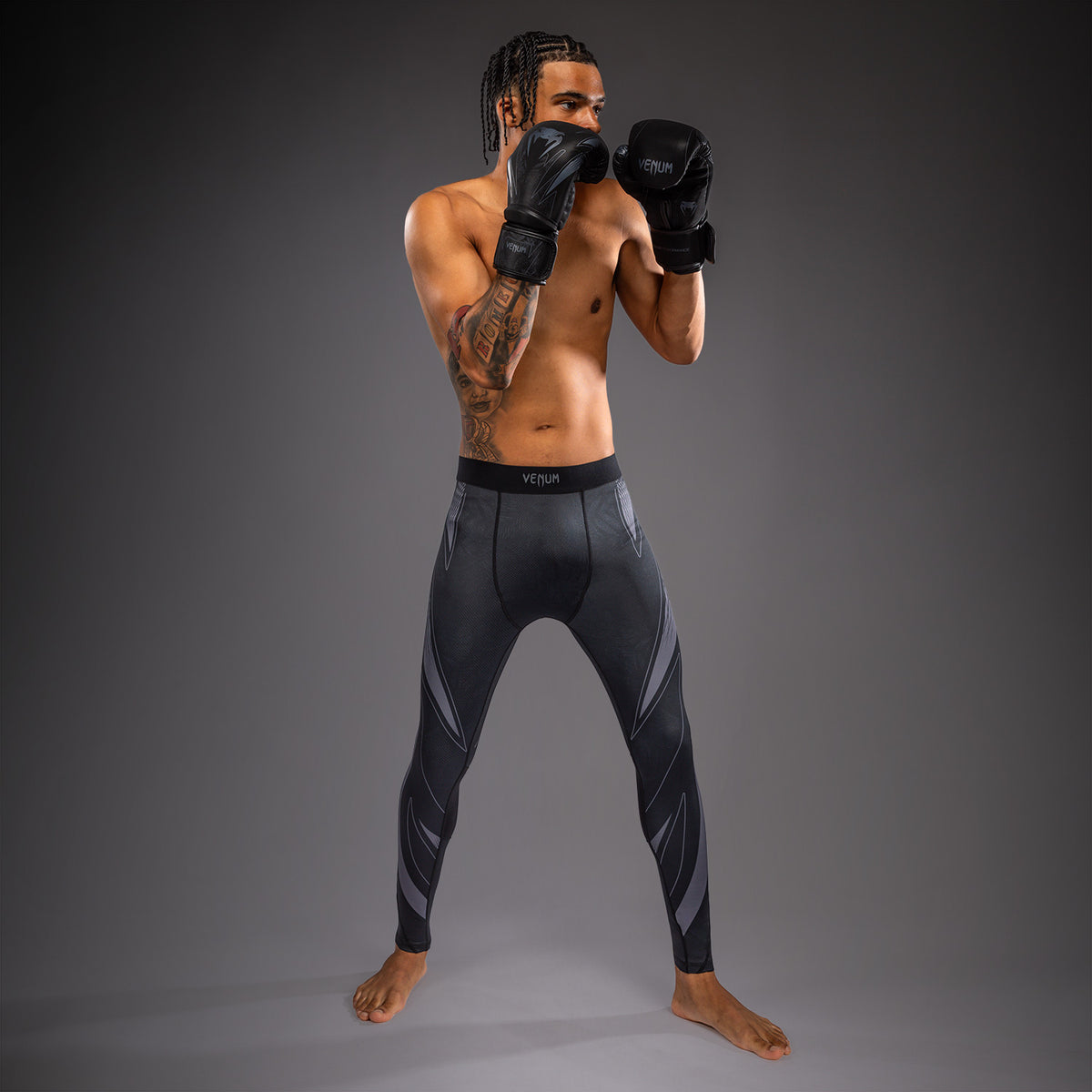 Pantalon de compression Venum Amazonia Reborn - Noir/Gris