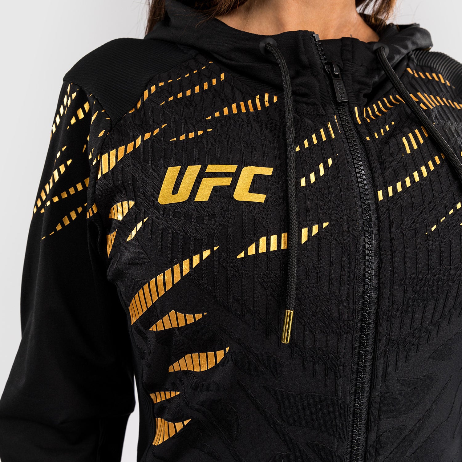 Sweatshirt à Capuche pour Femmes UFC Fusion by Venum Personnalisé Authentic Fight Night - Champion - product-type_Vestes