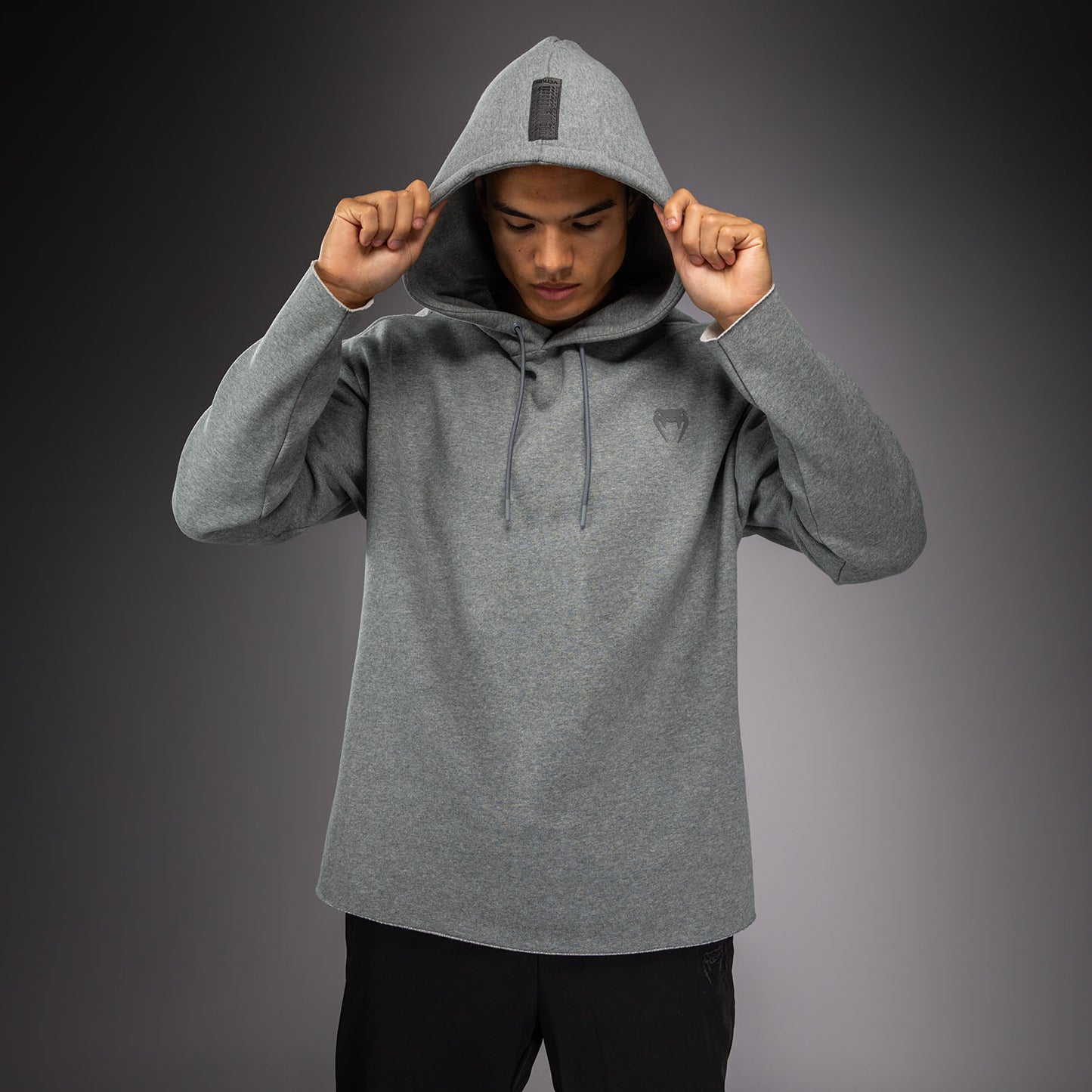 Sweat à Capuche Venum Divide Winter - Gris Chiné