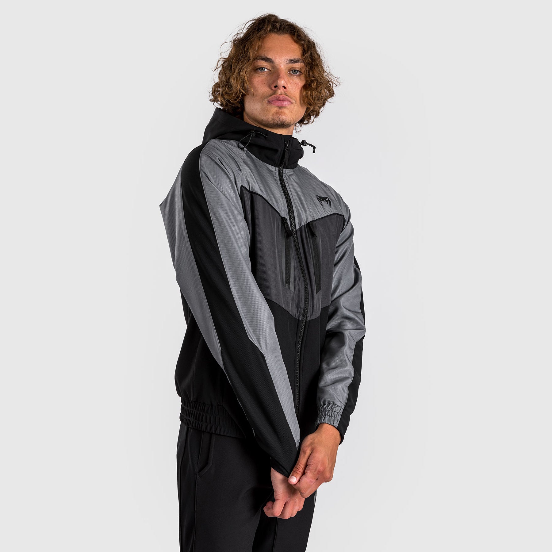 Veste de survêtement Venum Laser 3.0 - Noir/Gris - product-type_Vestes