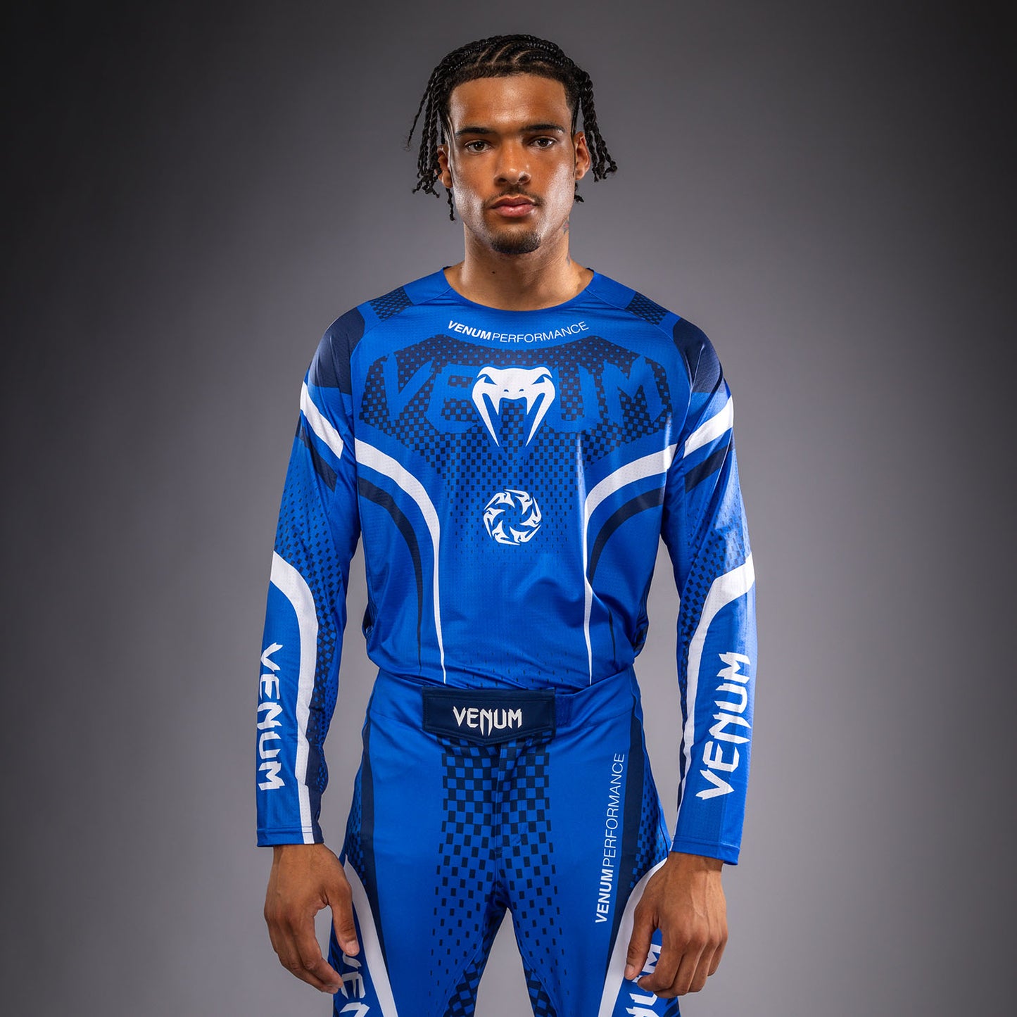 Maillot de Motorsports Venum MX Challenger - Bleu