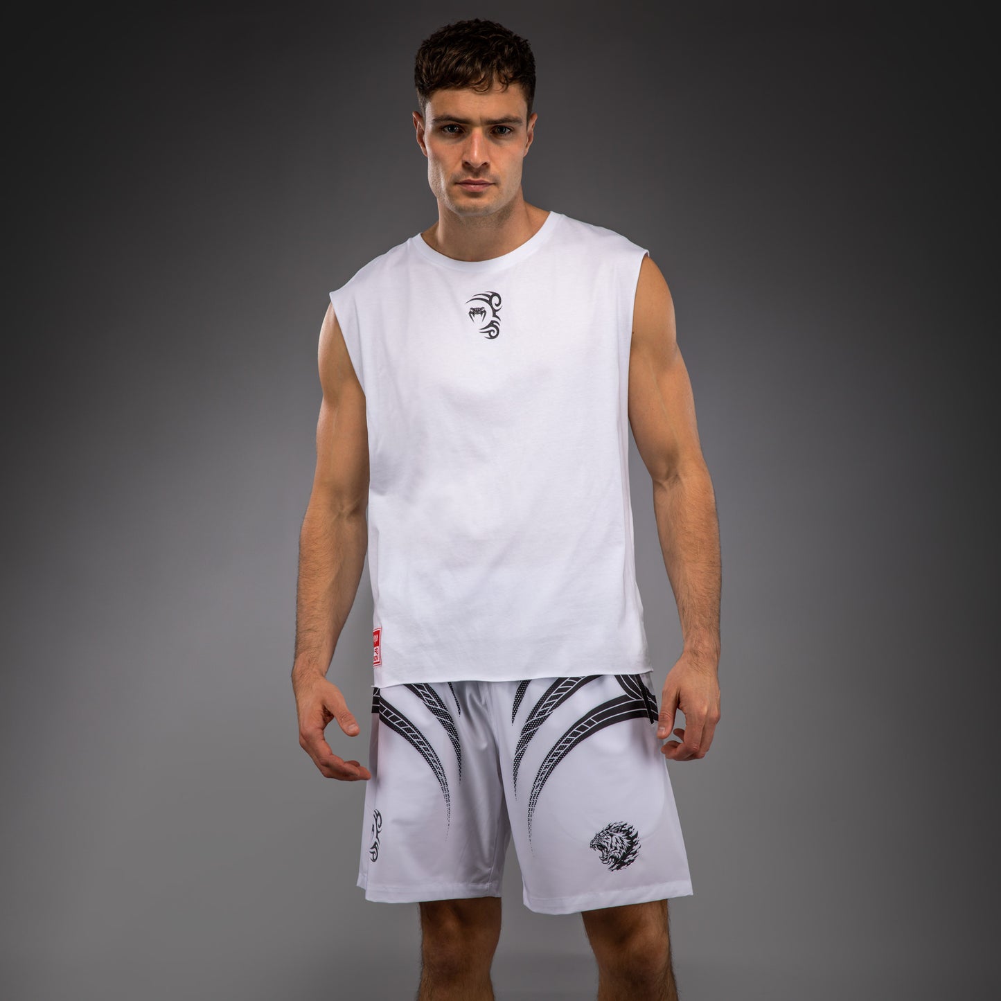 T-shirt sans manches Venum x Mike Tyson Tiger - Blanc Optique
